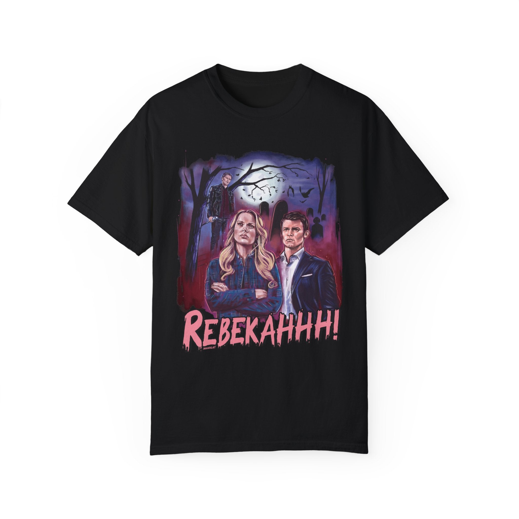 Rebekahhhh Graphic T-Shirt for Women - Trendy Casual Tee for Everyday Wear, Street Style & Outfits