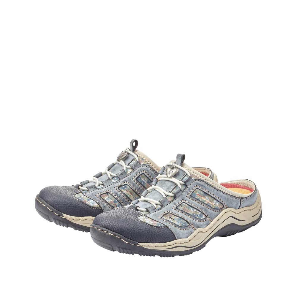 Rieker Women's Comfort Slip-On Clogs - Lightweight & Supportive Shoes for Nurses, Teachers & All-Day Wear
