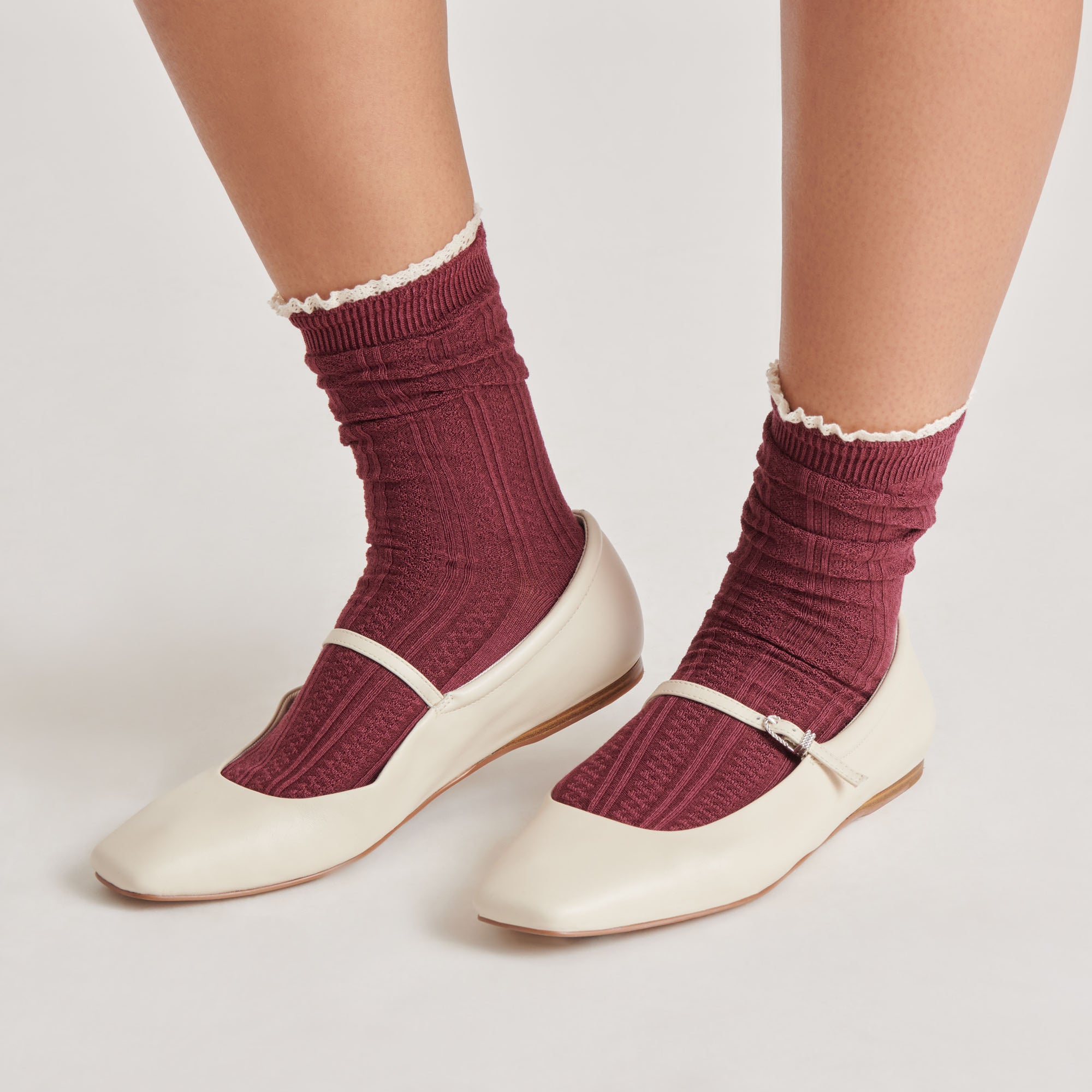 Premium Prairie Socks 2-Pack - Black & Burgundy for Men & Women | Soft Cotton Comfort for Everyday Wear, Hiking & Outdoor Activities