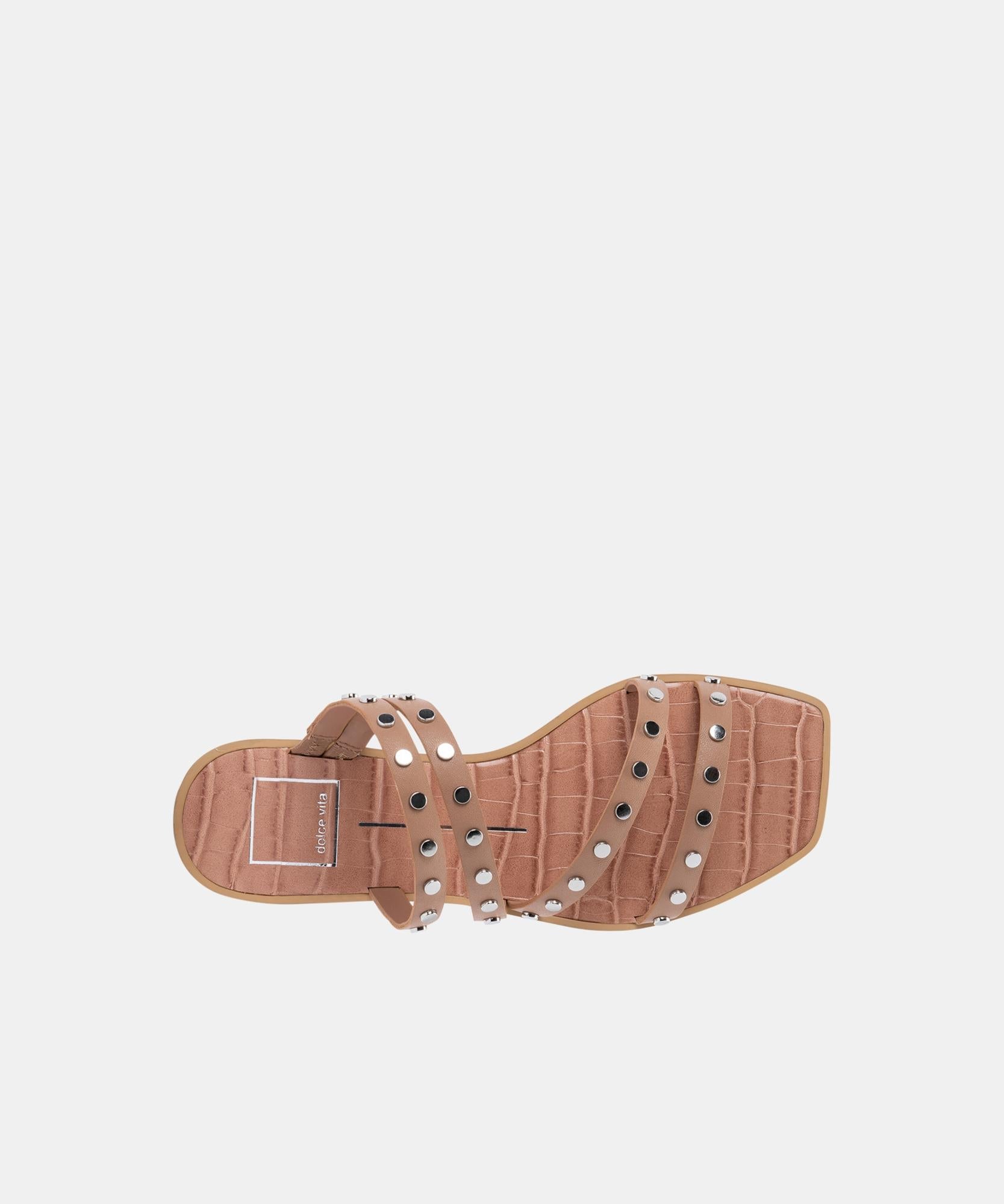 IZABEL Studded Sandals for Women - Stylish Cafe Stella Design | Comfortable & Trendy Summer Footwear for Casual Outings, Beach Trips, and Date Nights