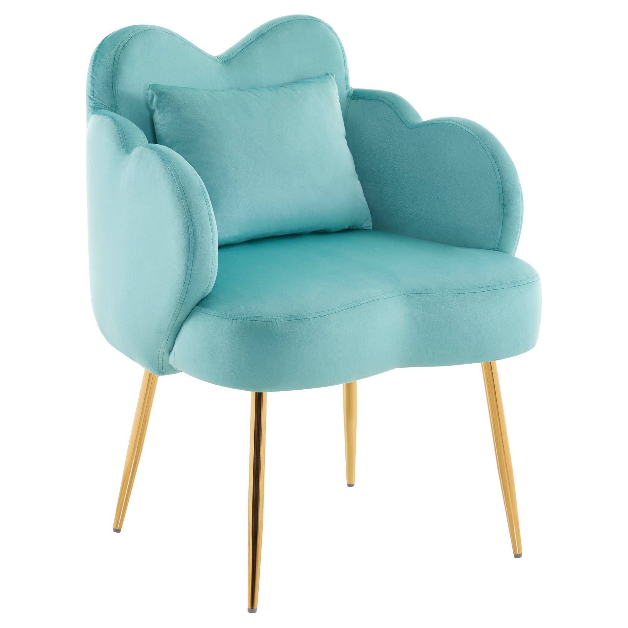 Professional Cotton Candy Manicure Chair for Salon & Spa - Ergonomic Nail Salon Stool with Adjustable Height - Perfect for Pedicures, Manicures, and Beauty Treatments