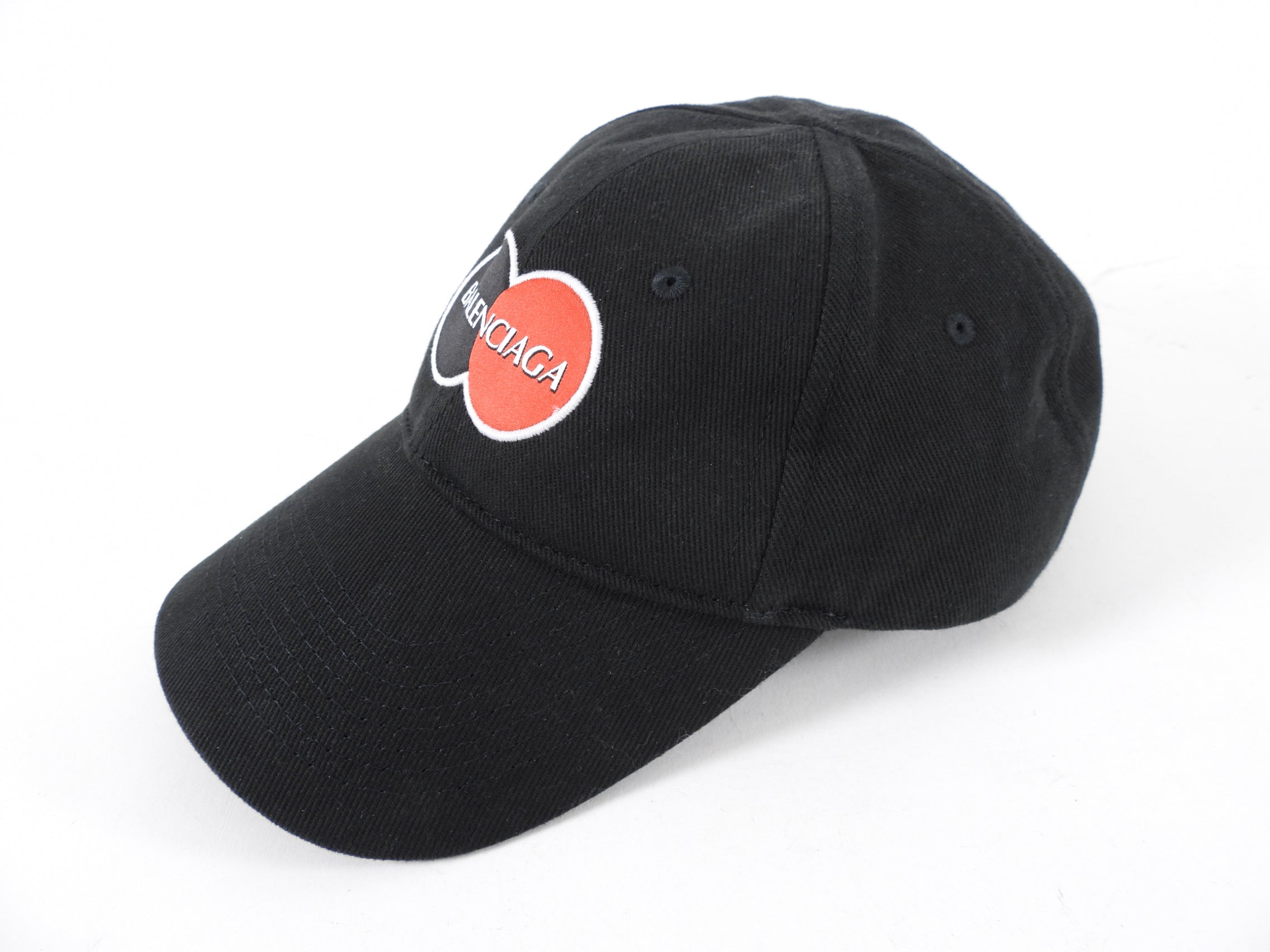 Balenciaga Black Mastercard Logo Cap Hat - Stylish Designer Baseball Cap for Men & Women - Perfect for Streetwear, Casual Outfits & Travel