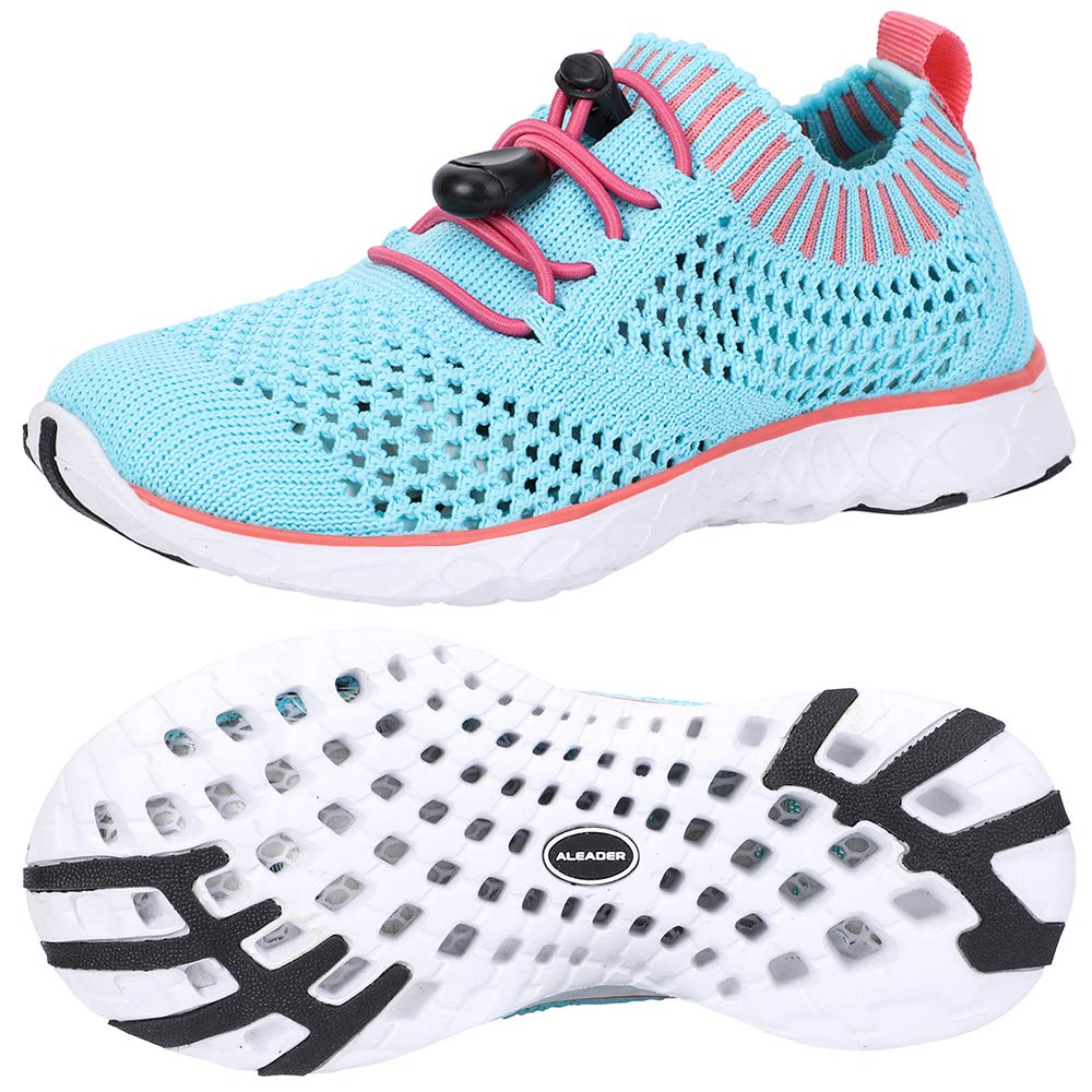ALEADER Quick Dry Slip-On Water Shoes for Kids - Toddler, Little Kid & Big Kid Sizes - Perfect for Beach, Pool & Outdoor Water Activities