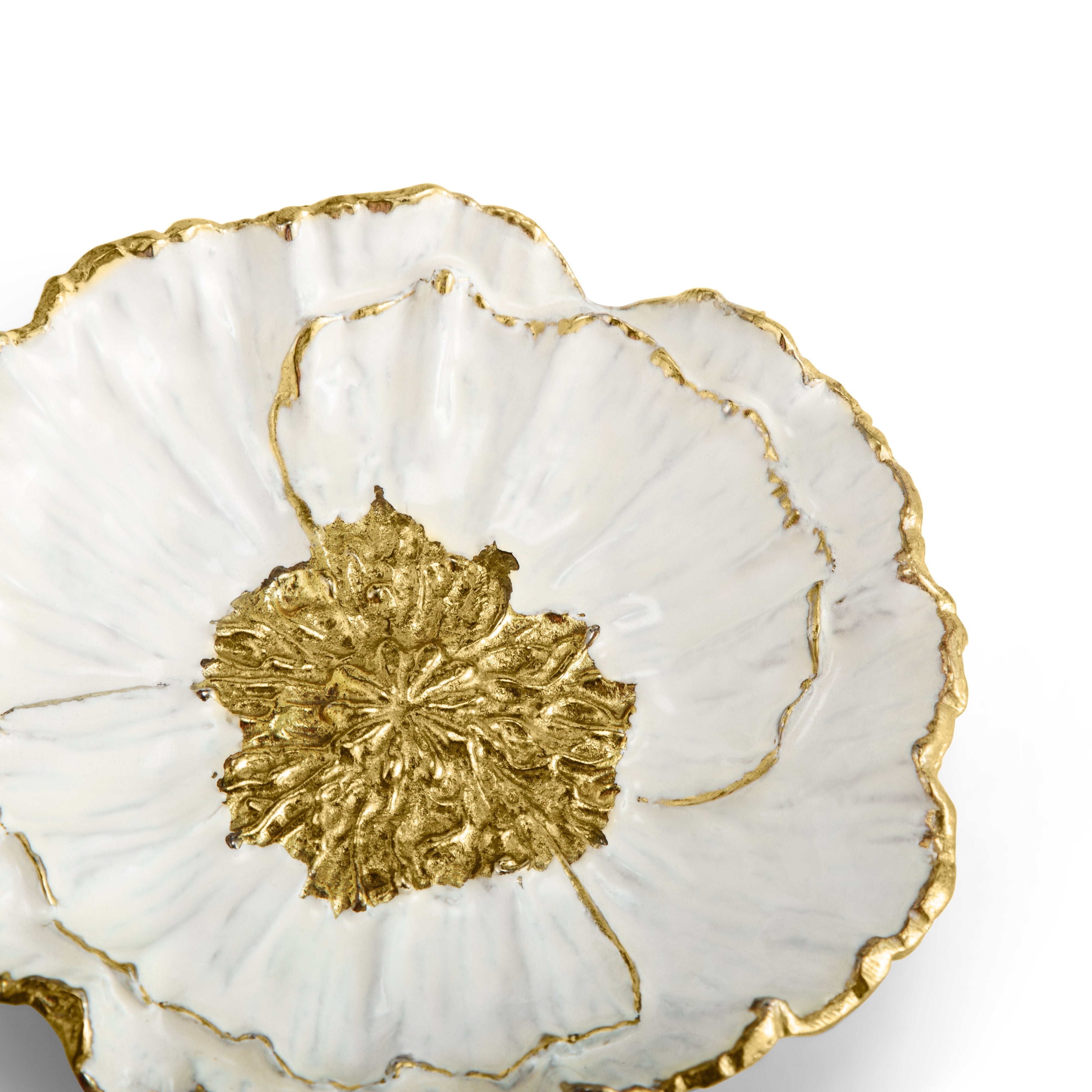 Anemone Catch All Tray - Decorative Ceramic Dish for Keys, Jewelry & Coins | Perfect for Entryway, Dresser & Vanity Organization