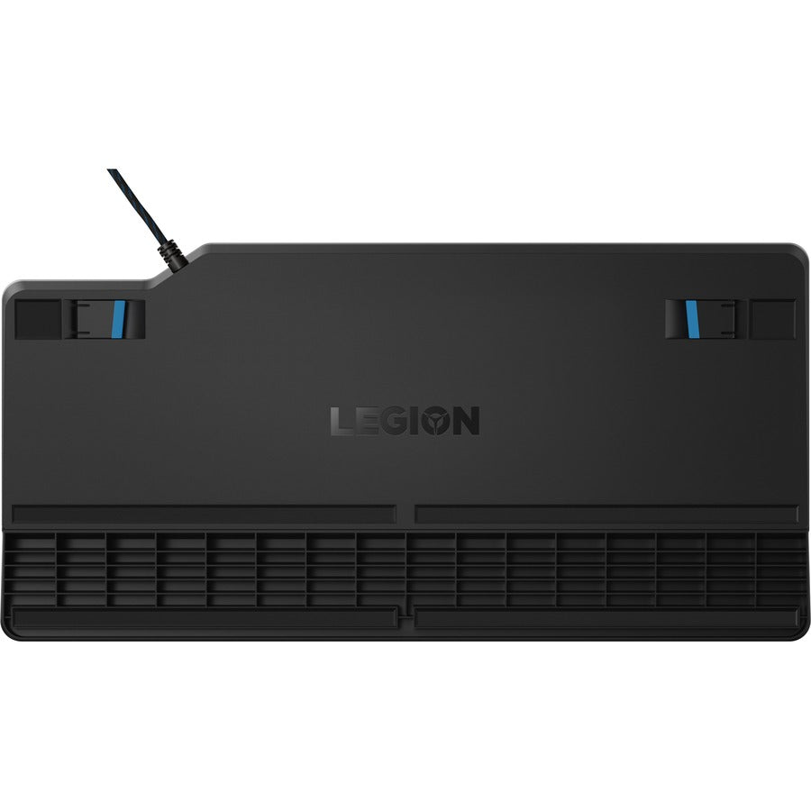 Lenovo Legion K500 RGB Mechanical Gaming Keyboard - Blue Switches, Anti-Ghosting, Wrist Rest - Perfect for PC Gaming, Esports & Office Work