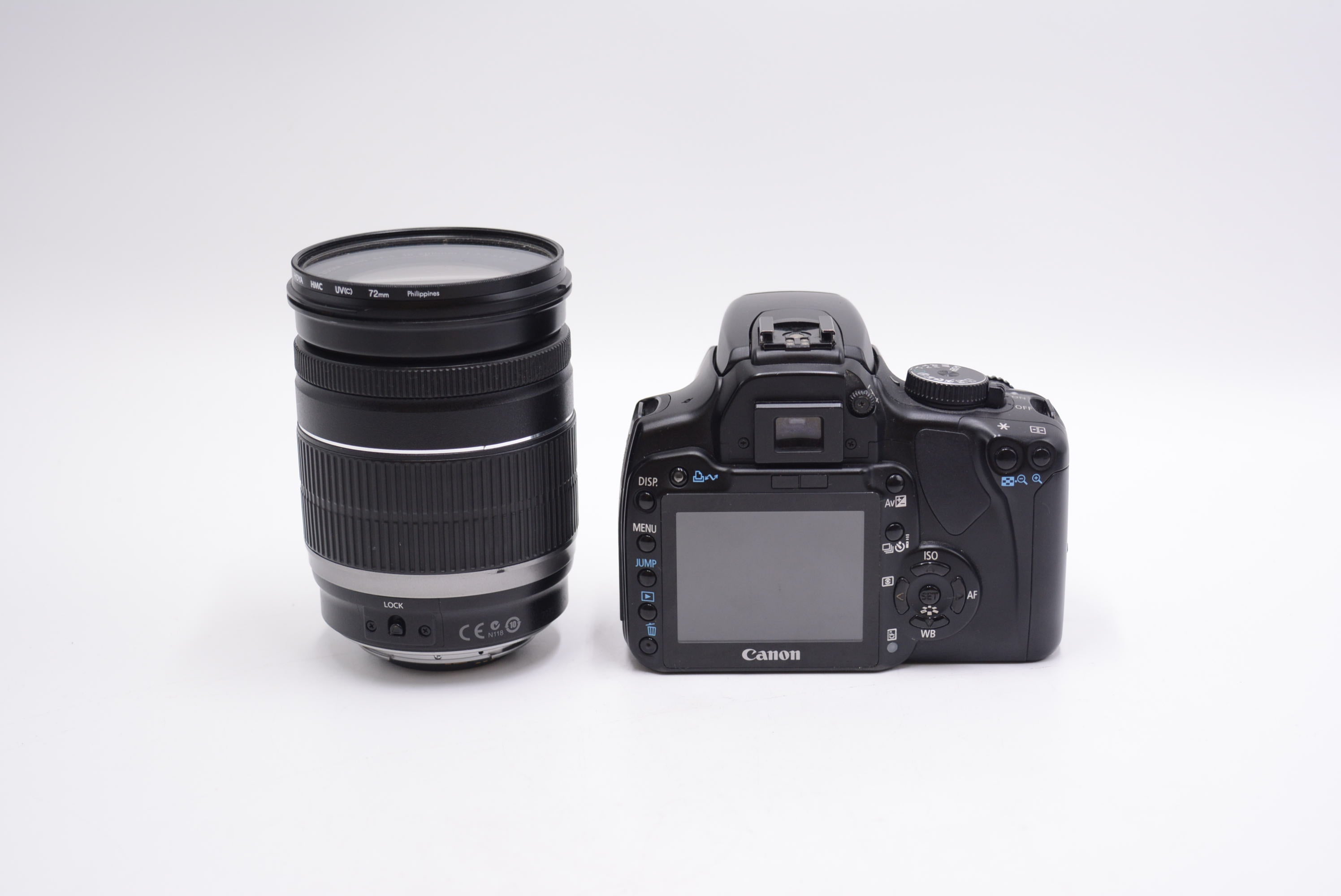 Canon EOS Rebel XTi DSLR Camera with EF-S 18-200mm f/3.5-5.6 Lens - Used (Great for Travel Photography, Portraits & Everyday Shooting)