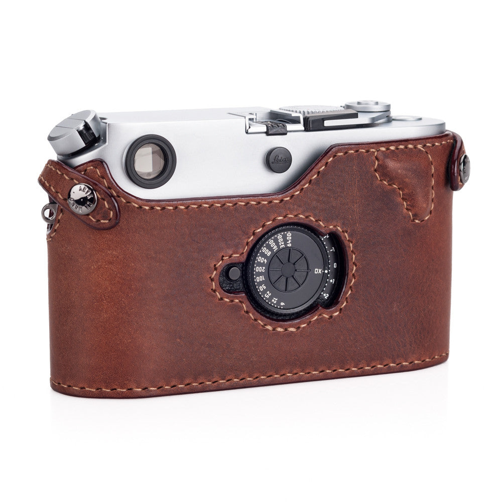 Arte di Mano Premium Leather Half Case for Leica M7 Camera - Rally Volpe Brown (Genuine Leather Protection Cover) | Perfect for Street Photography & Travel Enthusiasts