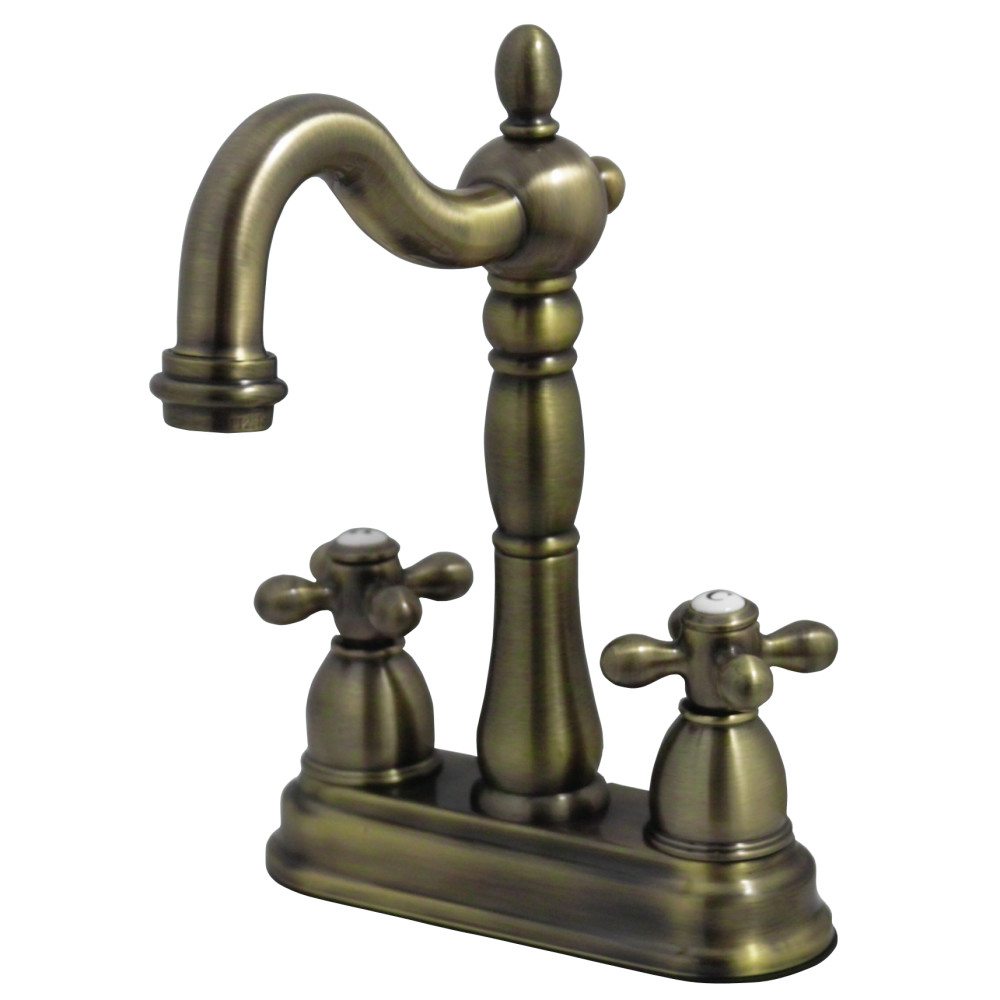 Stainless Steel Hook Spout Bar Faucet - No Pop-Up Rod - Perfect for Kitchen Sinks, Wet Bars, and Commercial Use