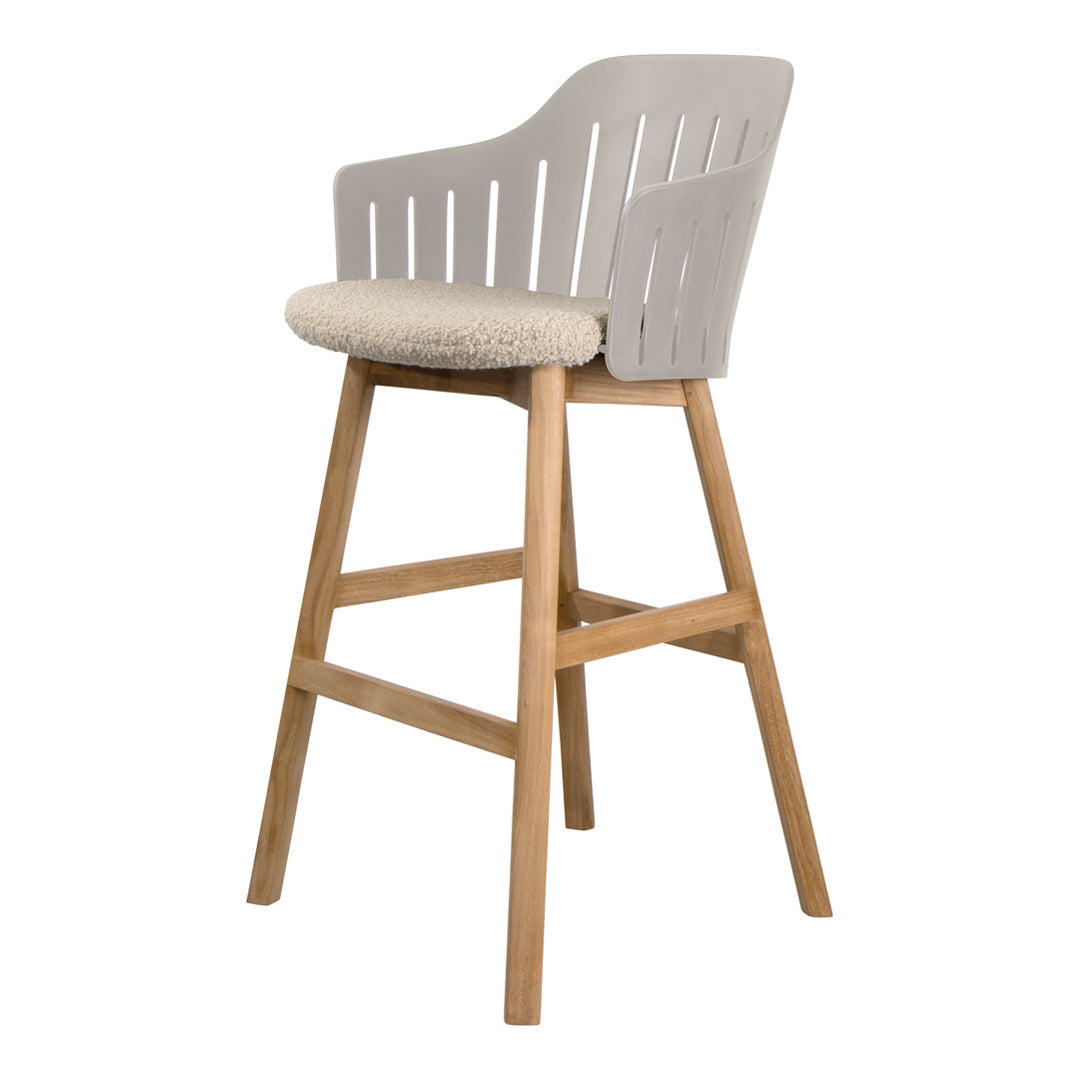 Stylish Wooden Bar Stool with Comfortable Seat Cushion - Perfect for Kitchen Islands, Breakfast Nooks & Home Bars