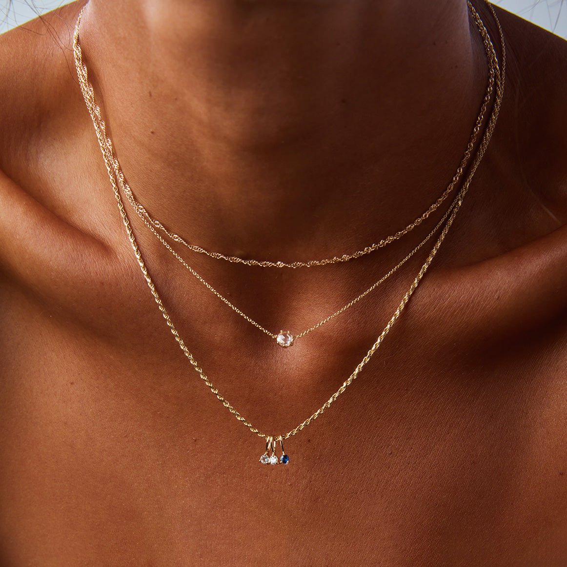 14K Yellow Gold Supernova Necklace with White Diamonds - Elegant & Sparkling Jewelry for Women, Perfect for Gifts, Parties & Special Occasions