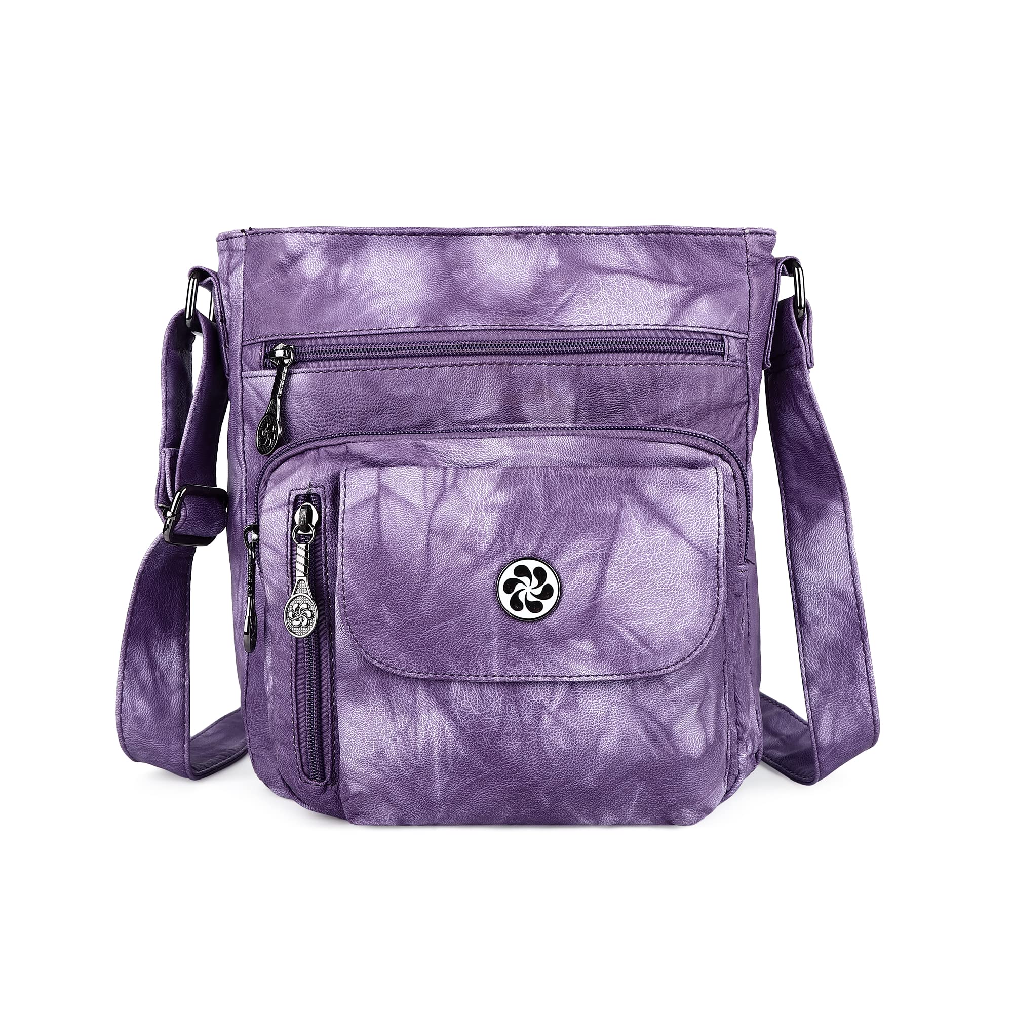 Angel Kiss Crossbody Bags for Women - Vegan Leather Shoulder Purse with Adjustable Strap | Small Handbag for Everyday Use, Travel & Shopping