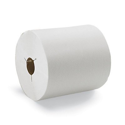 Tork Wausau 31600 Ecosoft White Paper Towel Rolls - 6 Rolls per Case | Commercial & Home Kitchen, Restaurant, Office Cleaning Supplies