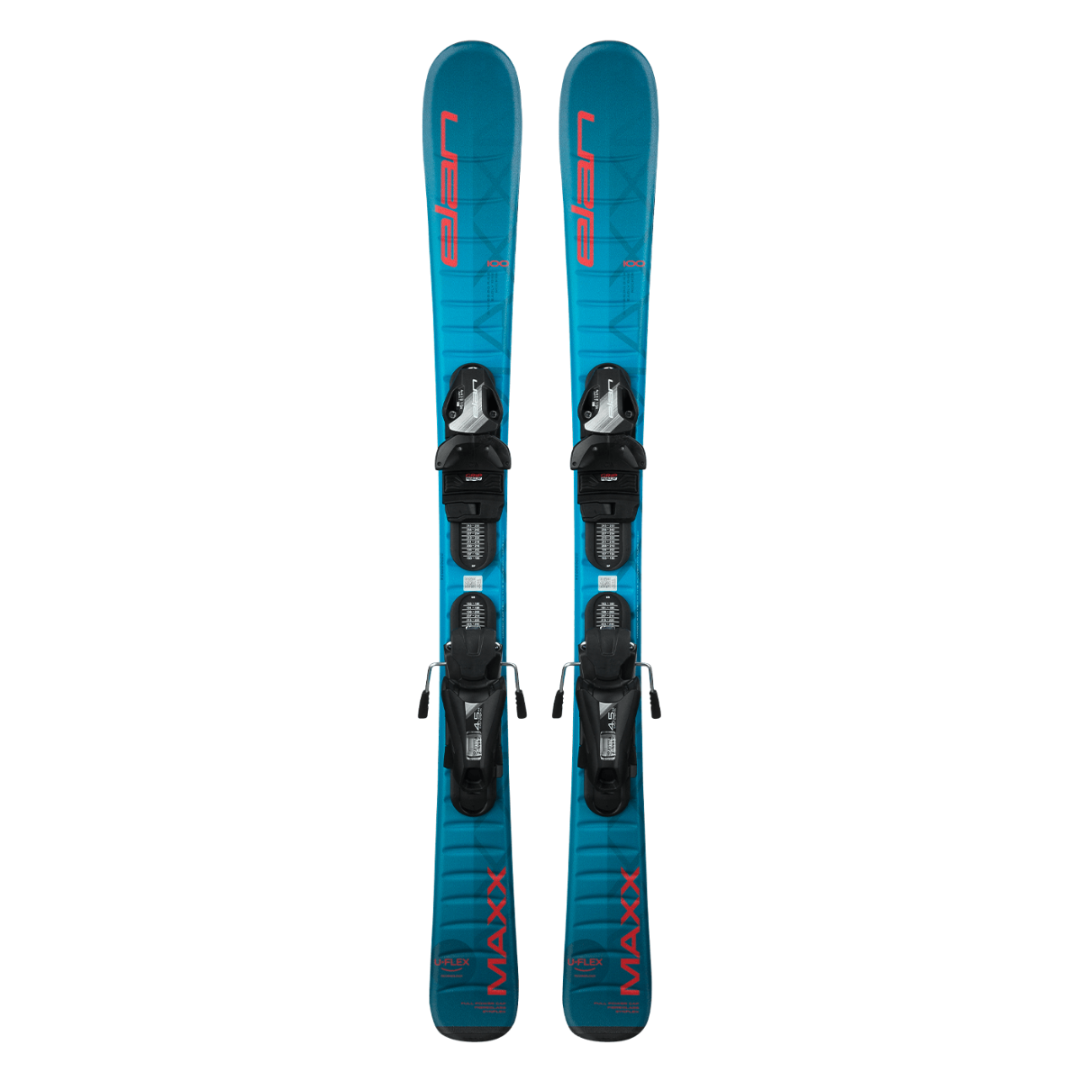 Elan MAXX Junior Ski with EL 7.5 DB828222 Bindings 2025 - Perfect for Kids' Skiing Lessons & Mountain Adventures
