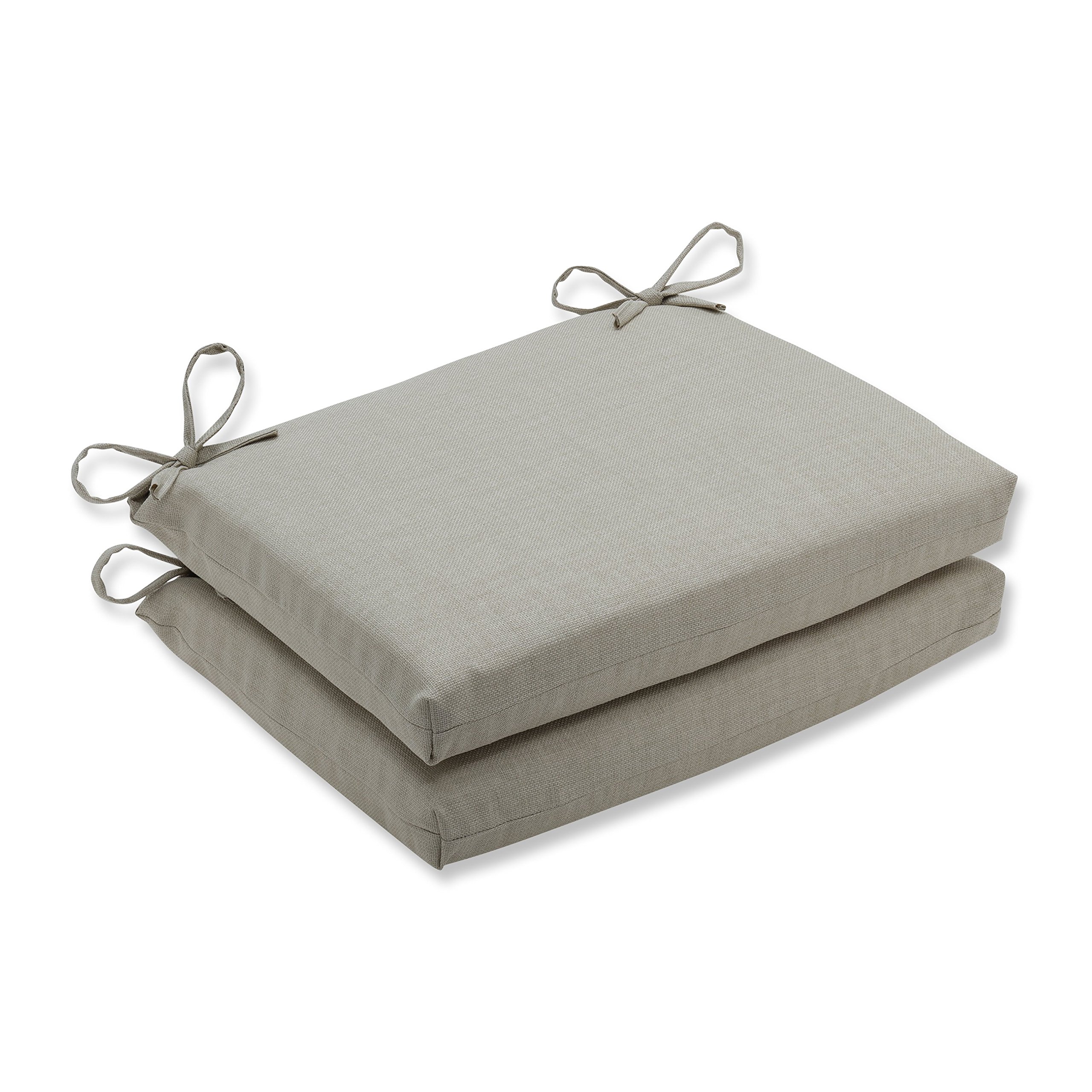 **Pillow Perfect Outdoor/Indoor Square Corner Seat Cushions - 18.5