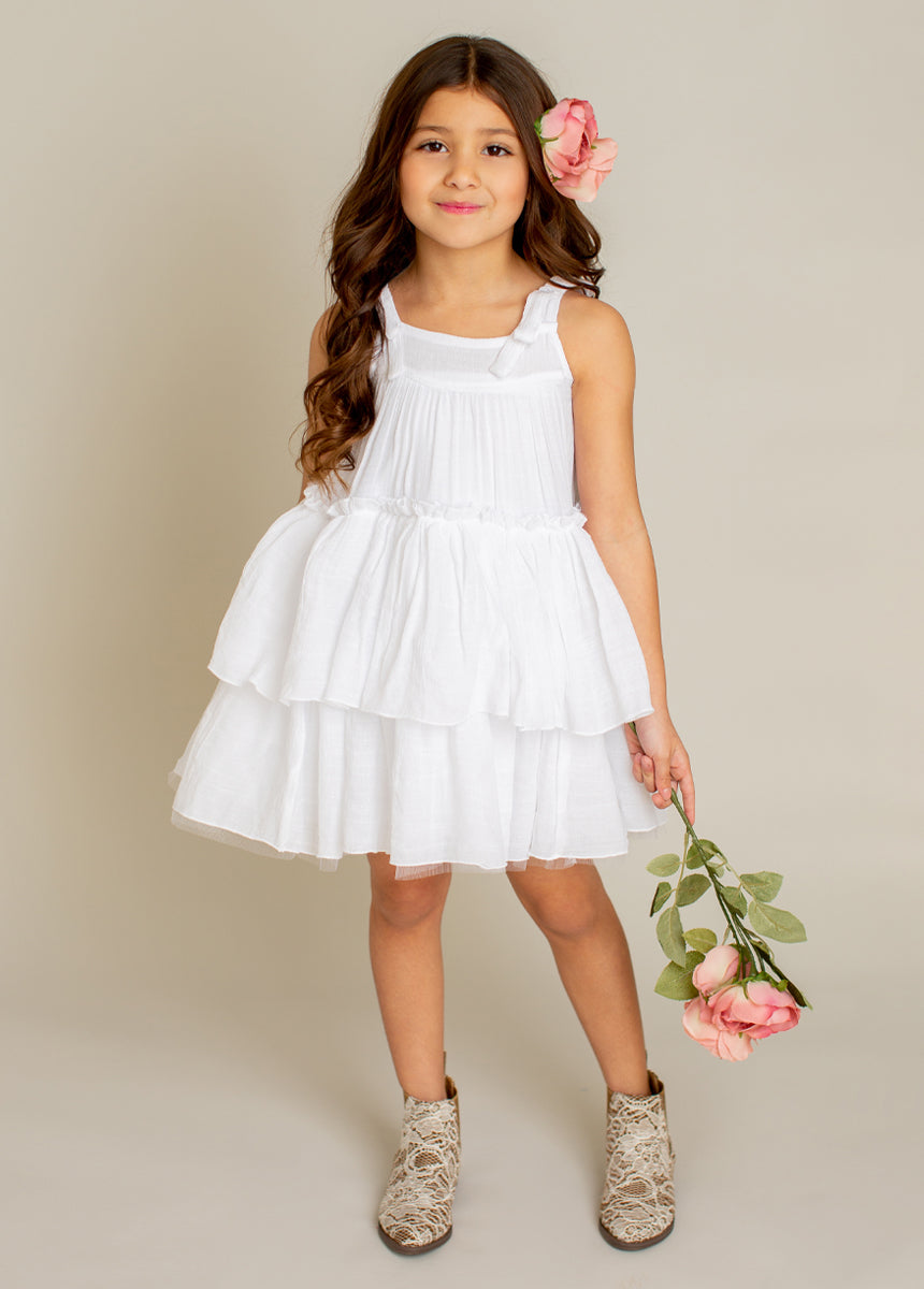 Banyu White Dress for Women - Elegant Summer Casual Wear for Beach, Party & Everyday Outfits