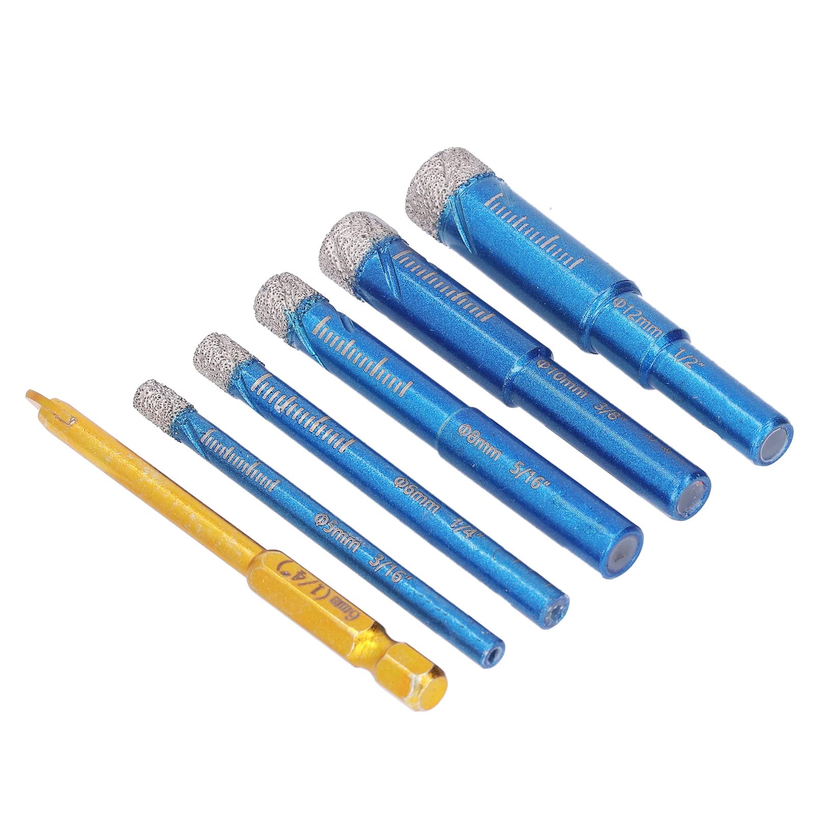 Wide Hole Drill Bit for Glass & Granite - Stable Dry Cutting