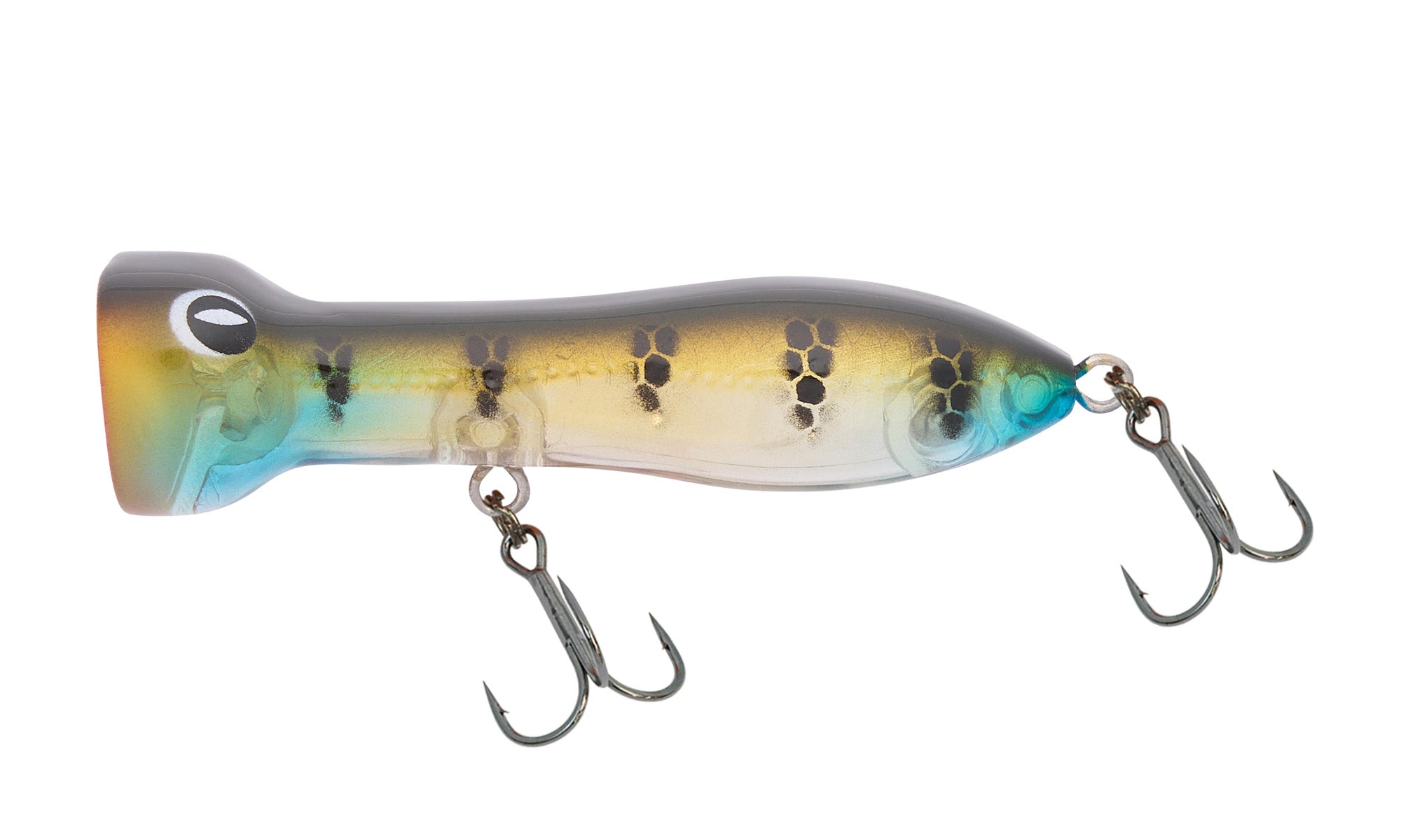 Chug Norris 50mm Fishing Lure Popper - Topwater Bass Fishing Bait for Freshwater & Saltwater - Ideal for Casting, Trolling, and Surf Fishing