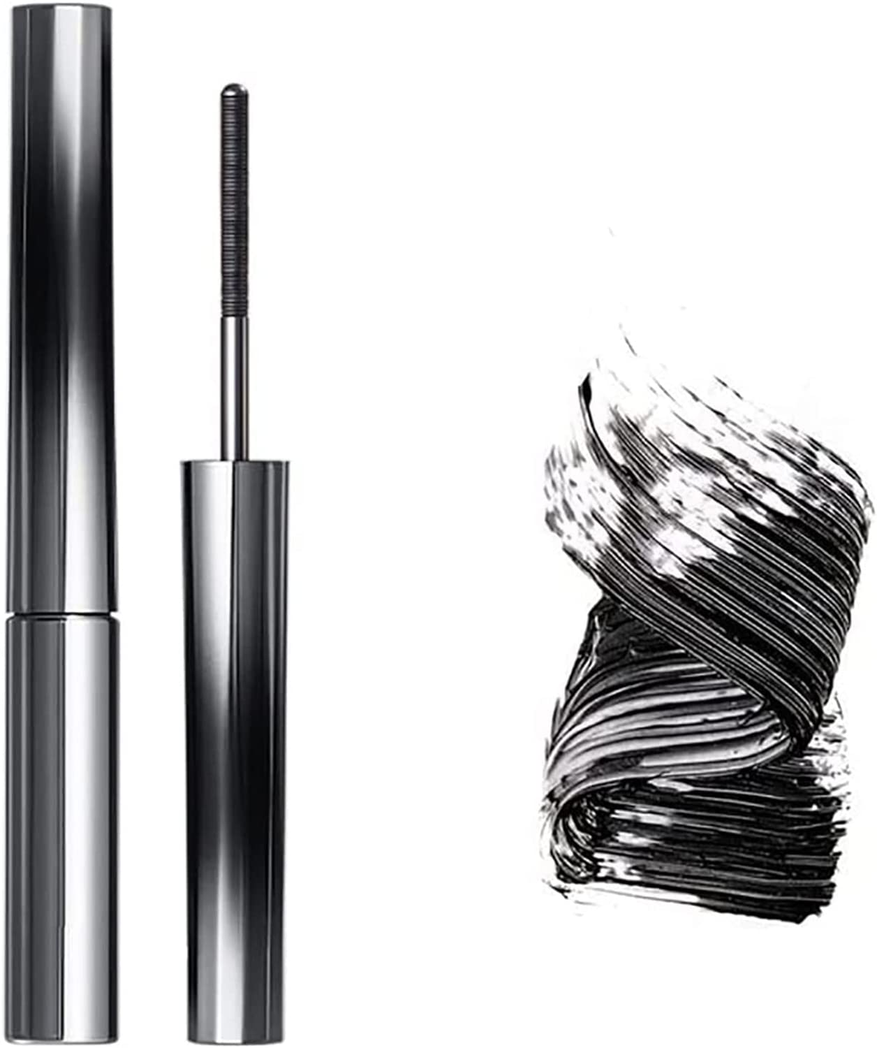 Waterproof Long-Lasting Metal Mascara - Smudge-Free, Washable & Bristleless Eyelash Extender (Brown) | Perfect for Daily Wear, Special Occasions & Sensitive Eyes