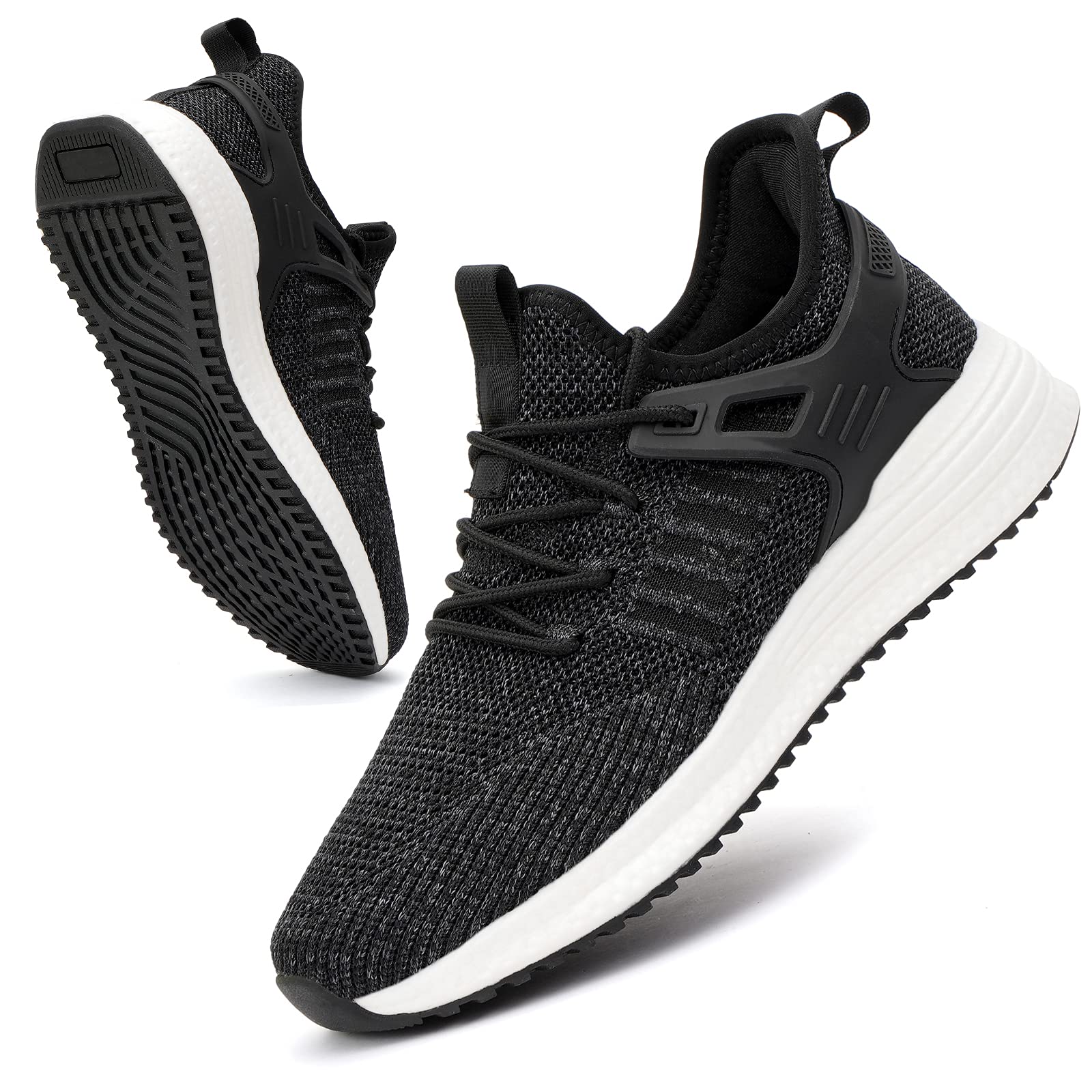 SDolphin Men's Running Shoes - Lightweight Breathable Sneakers for Tennis, Workout, Walking & Gym | Non-Slip Rubber Sole | Comfortable Athletic Shoes for Men | Perfect for Jogging, Training & Daily Wear
