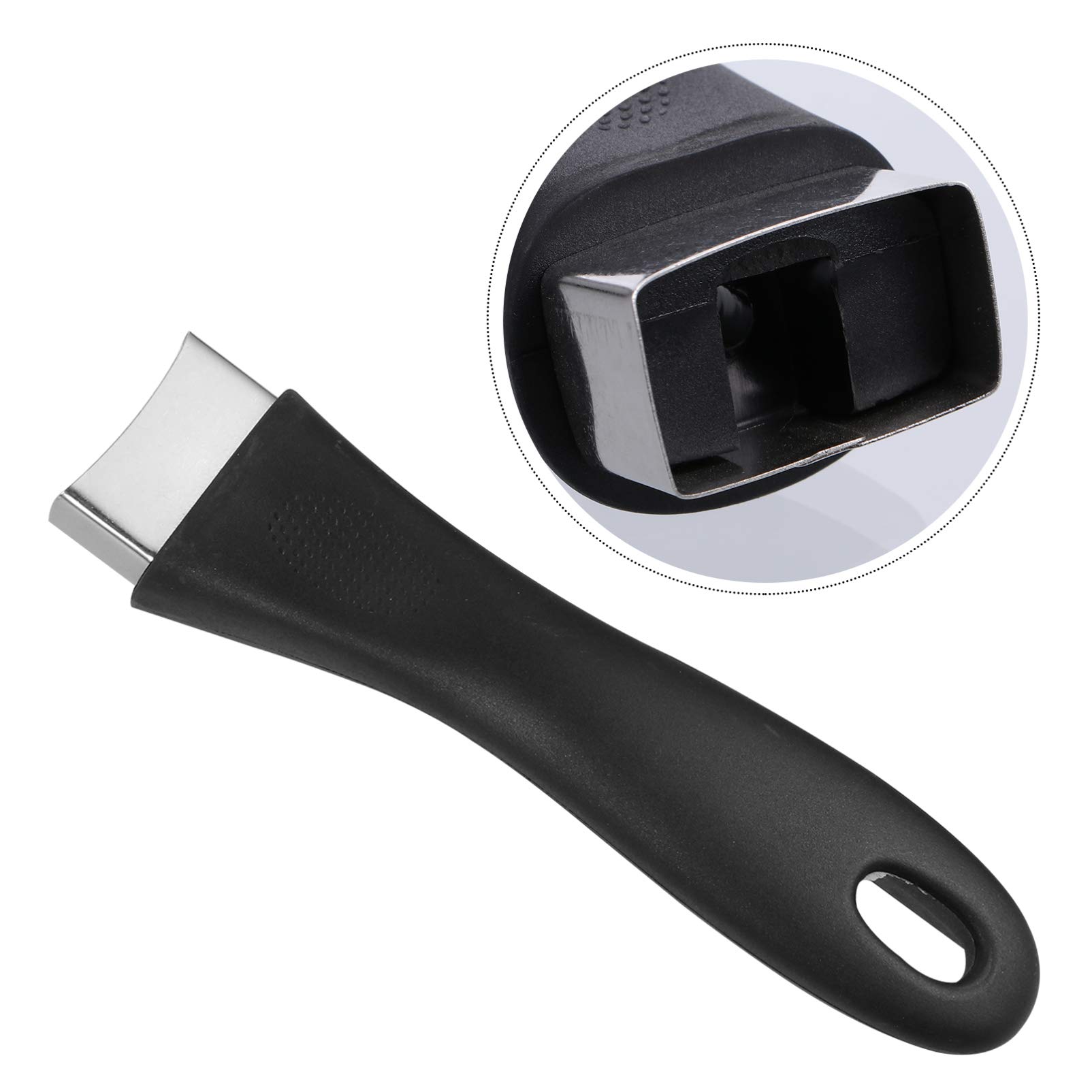 DOITOOL 2-Pack Heat Resistant Pot Handle Replacement - Anti-Scalding Cookware Grip for Saucepan, Skillet & Fry Pan - Perfect for Stovetop Cooking & Kitchen Safety Accessories