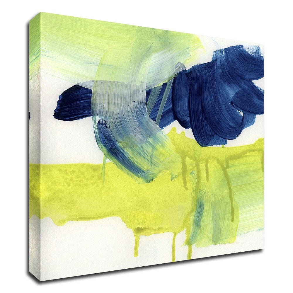 Alla Prima 3 by Iris Lehnhardt - Premium Canvas Art Print - Framed & Ready to Hang - Perfect for Living Room, Bedroom, or Office Wall Decor