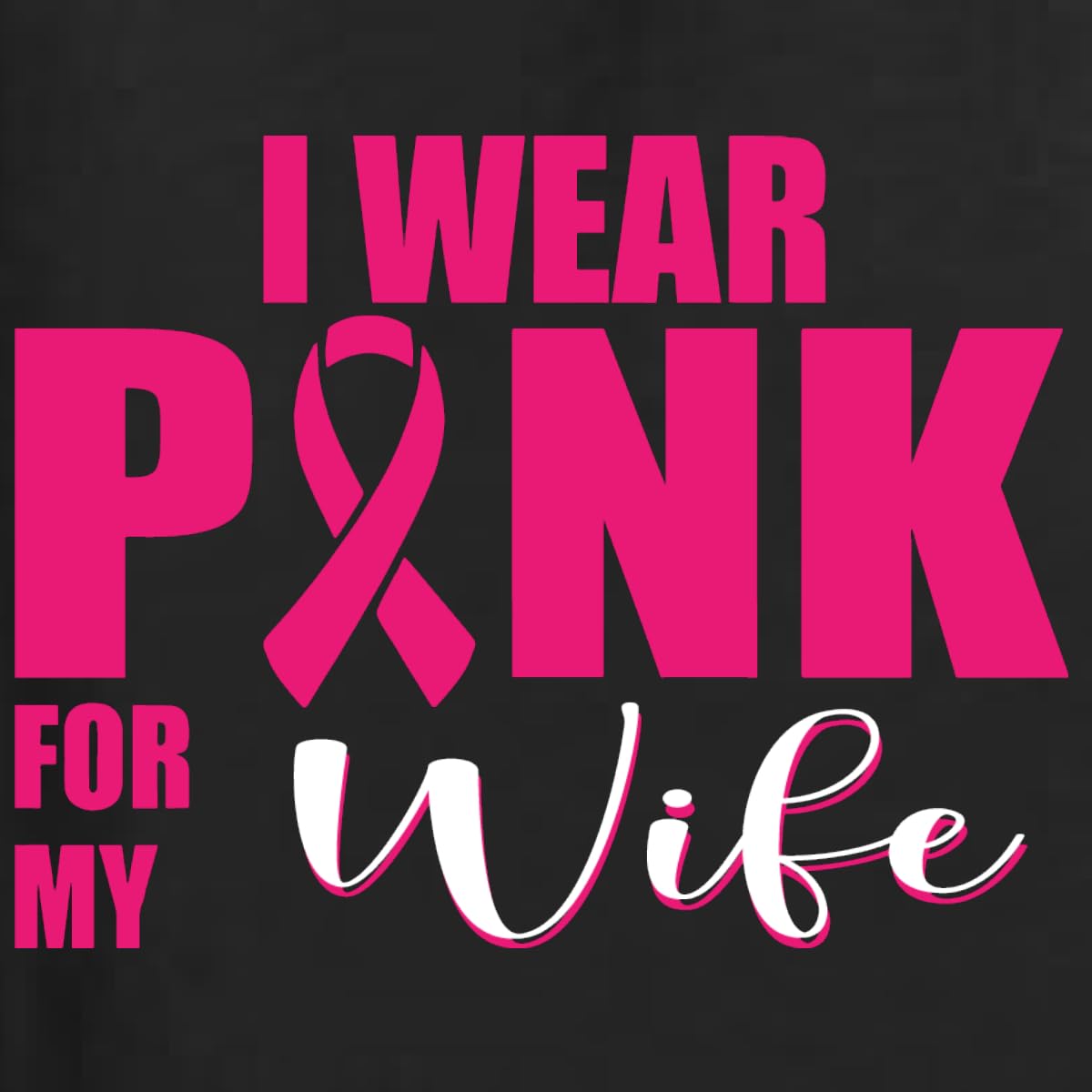 Wild Bobby Breast Cancer Awareness Faith Pink Ribbon Sunflower Womens T-Shirt - Front & Back Design - Support Survivors & Raise Awareness - Perfect for Charity Events, Fundraisers & Everyday Wear