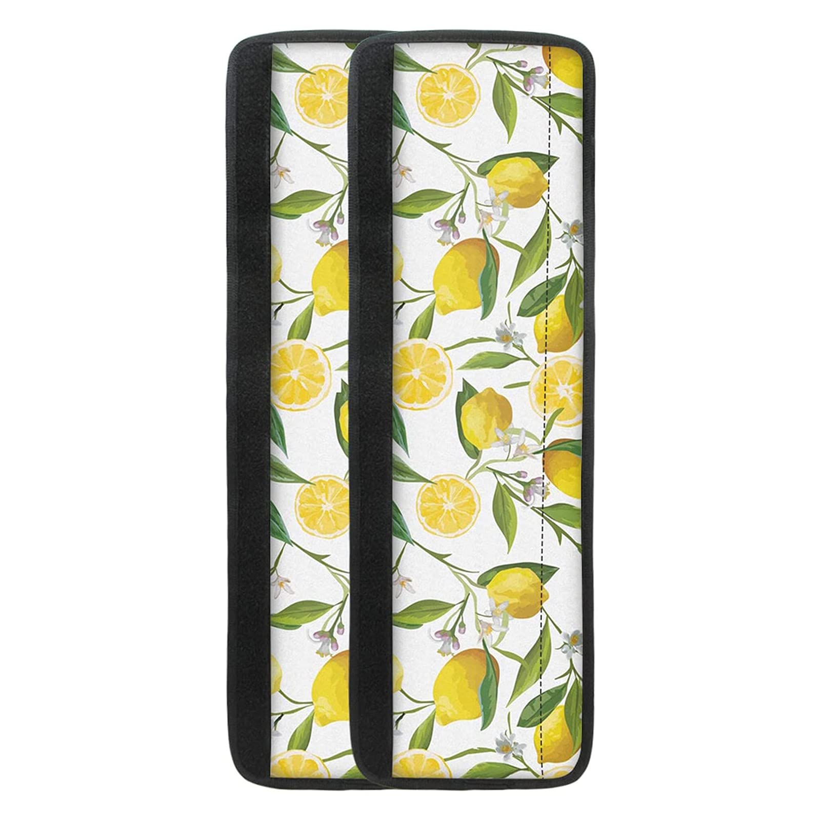8-Pack Lemon Floral Refrigerator Door Handle Covers - Washable Kitchen Appliance Protector for Fridge, Oven, Microwave & Dishwasher - Anti-Smudge, Fingerprint & Oil Stain Protection - Perfect for Home Kitchen Organization & Decor