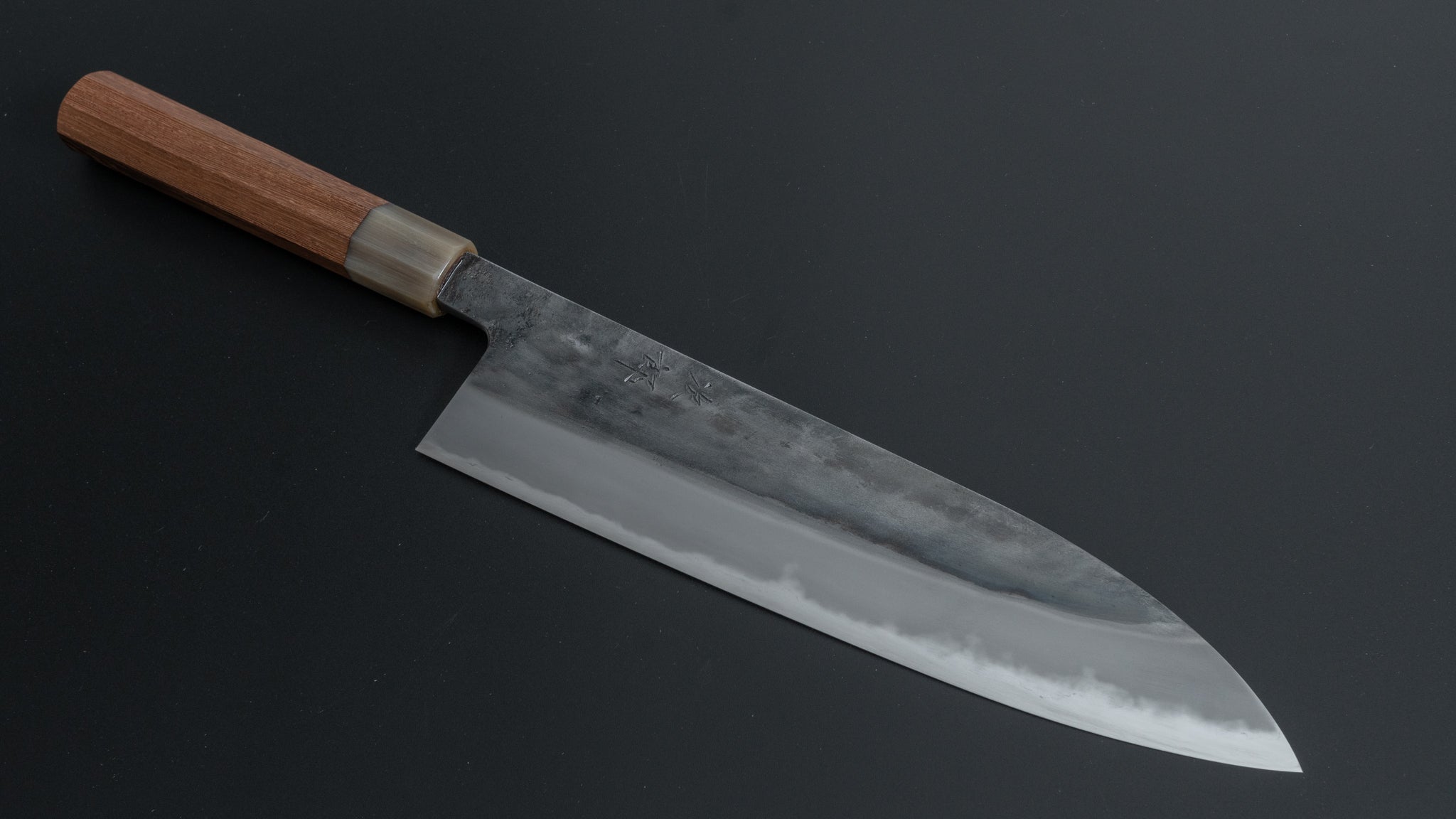 Premium Jiro Tsuchime Wa Gyuto 240mm Japanese Chef Knife with Taihei Tagayasan Handle - Perfect for Sushi, Meat Cutting & Professional Kitchen Use