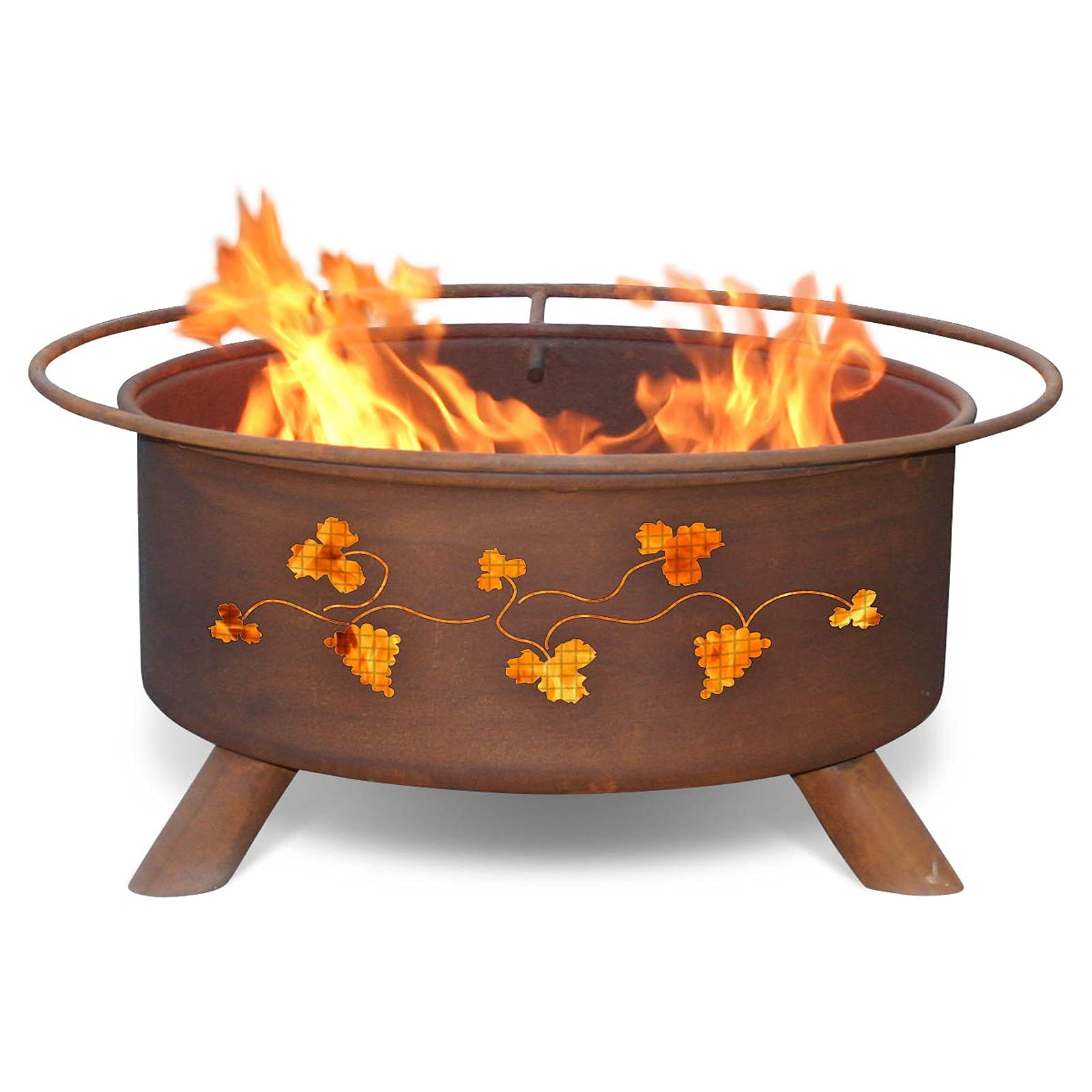 Patina Products Grapevines Fire Pit - Outdoor Fireplace for Backyard, Garden, and Patio - Perfect for Camping, Bonfires, and Gatherings