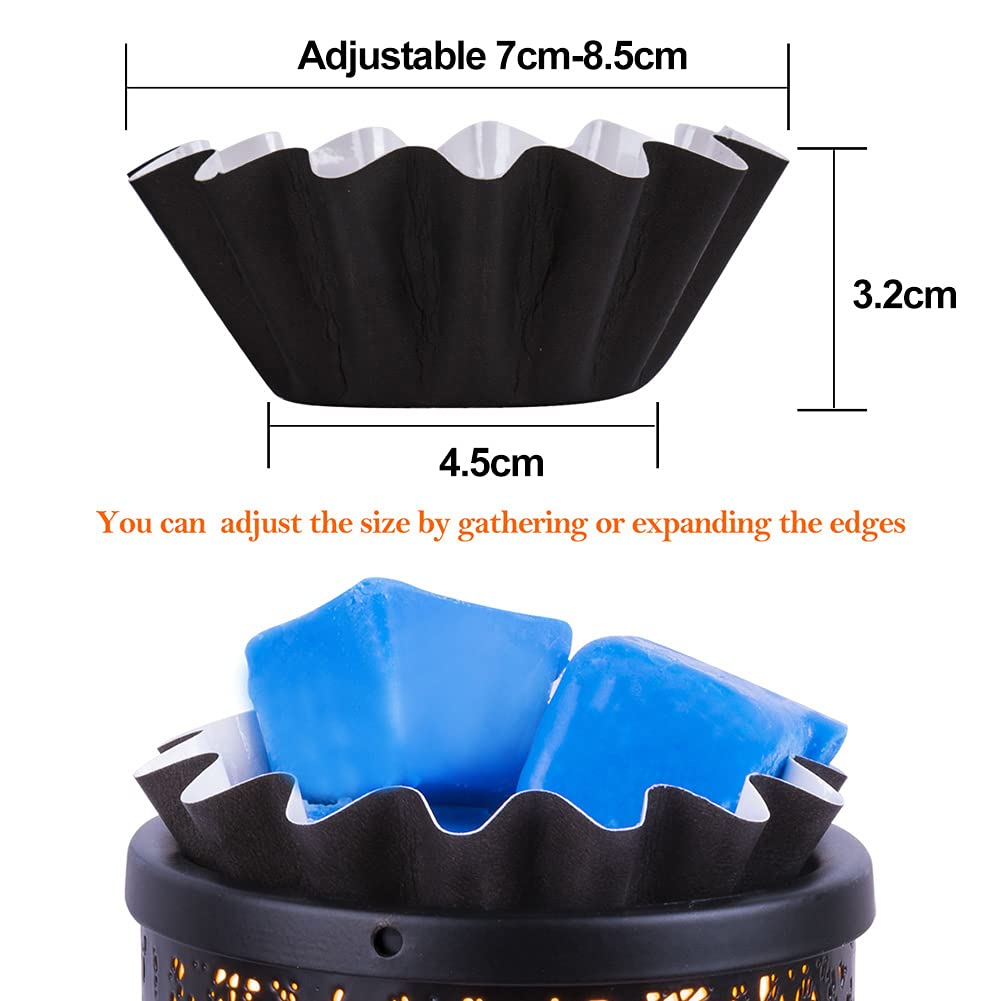 FANDOL Reusable & Leakproof Wax Melt Liners - Compatible with Electric Wax Warmers, Plug-in Warmers, Candle Warmers & Wax Melters | Perfect for Home Fragrance, Aromatherapy & Relaxation