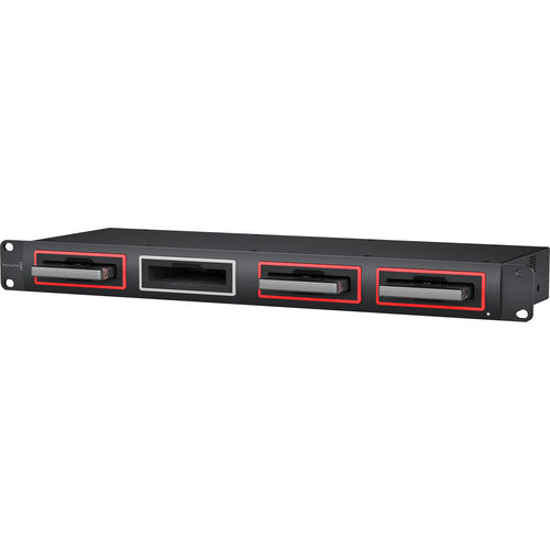 Blackmagic Design MultiDock 10G - High-Speed 4K/HD Media Dock for Professional Video Editing & Storage - Perfect for Film Studios & Post-Production Workflows
