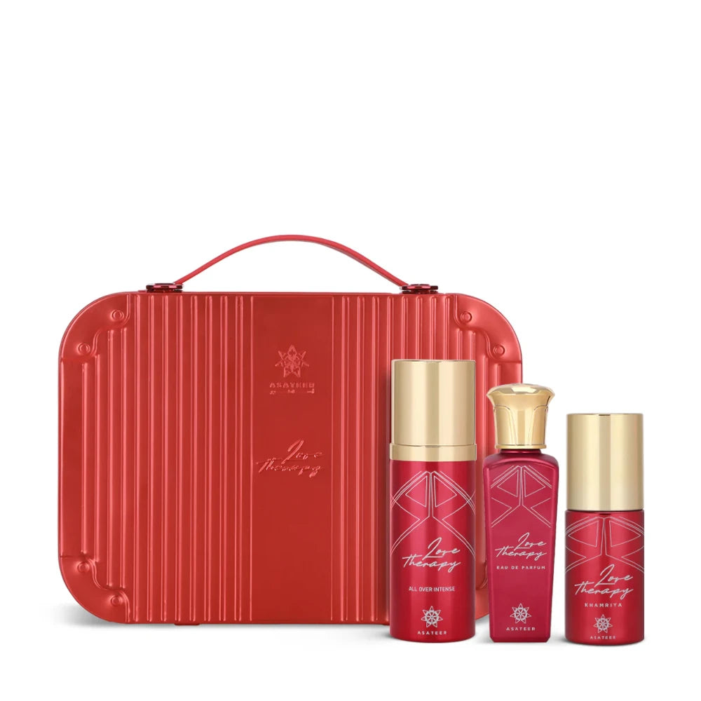 Love Therapy Collection - 3-Piece Romantic Gift Set for Couples, Valentine's Day, Anniversaries & Special Occasions