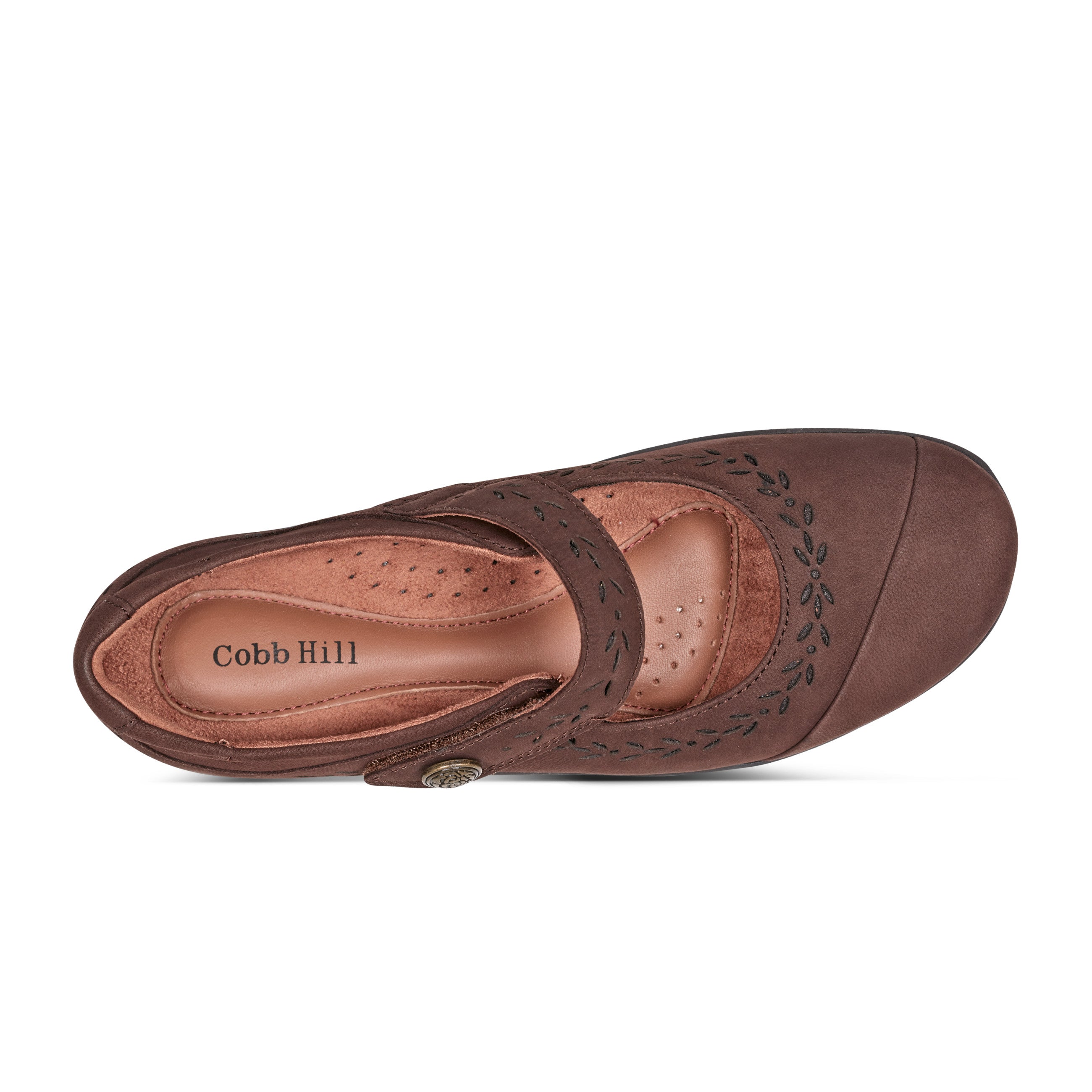 Women's Perry Casual Mary Jane Ballet Flats - Comfortable Slip-On Shoes for Work, Walking & Everyday Wear