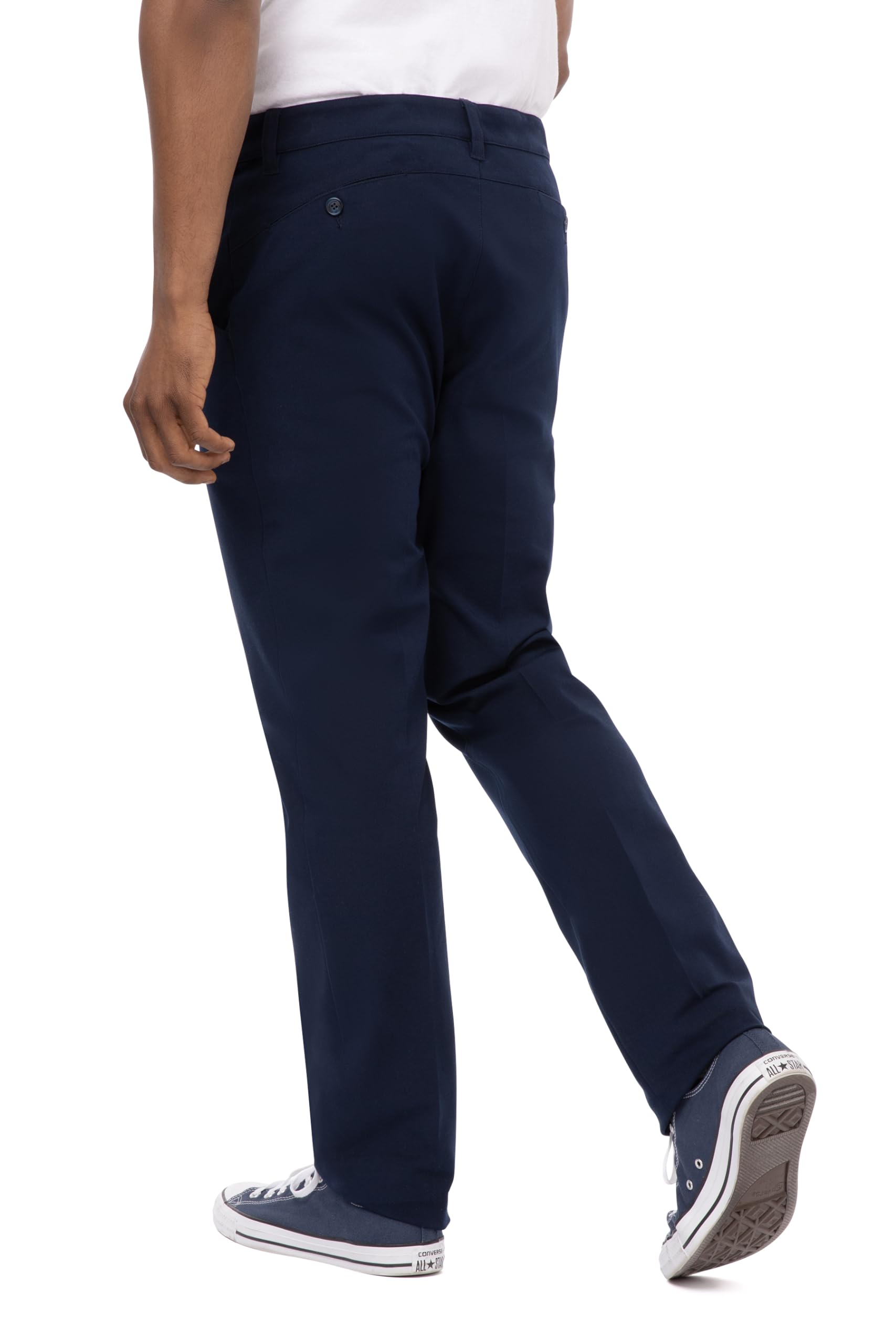 Chef Works Men's Stretch Fit Chino Pants - Comfortable Work Pants for Chefs, Restaurant Staff & Food Service Professionals | Perfect for Kitchen, Hospitality & Culinary Jobs