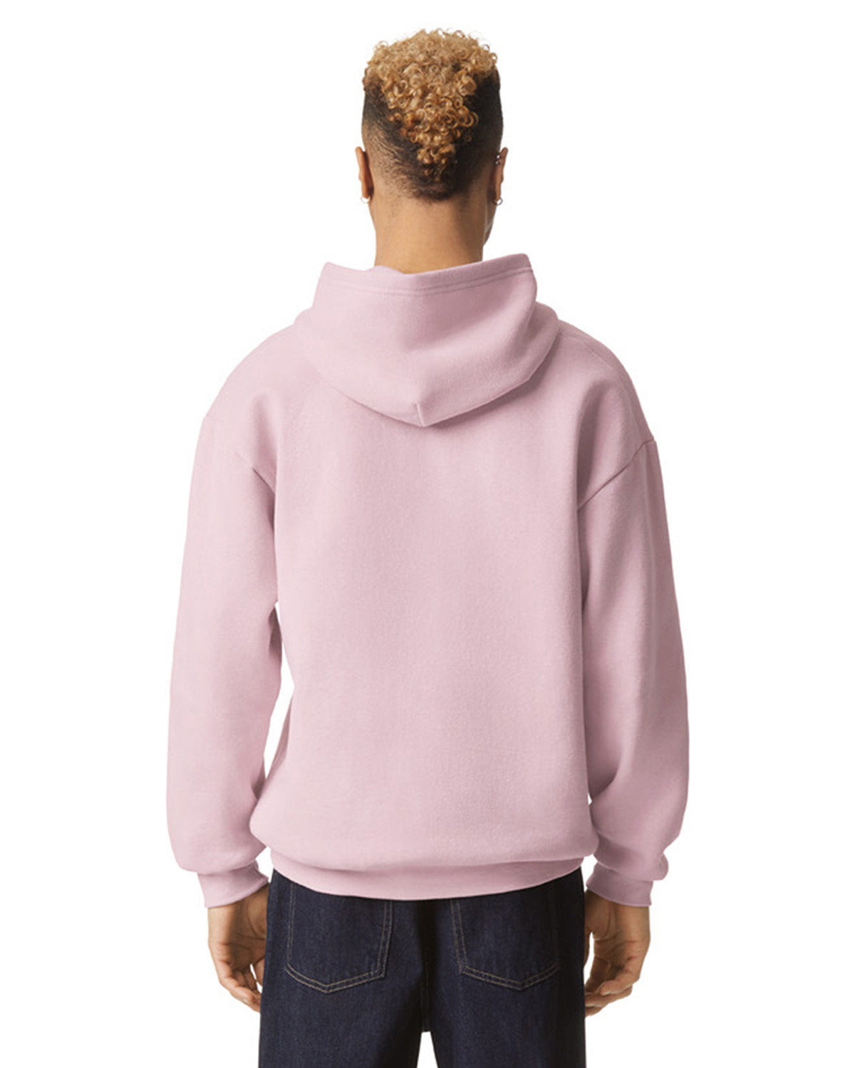 American Apparel RF498 Unisex ReFlex Fleece Pullover Hooded Sweatshirt - Soft Warm Zip-Up Fleece Jacket for Men & Women - Perfect for Outdoor Activities, Gym, and Casual Wear