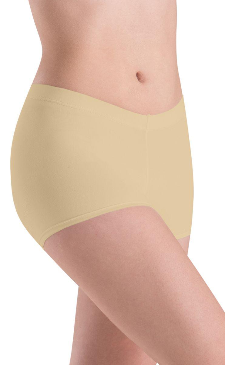 Motionwear Nude/Beige Low Rise Shorts for Adults & Kids - Comfortable Stretch Fabric for Dance, Yoga, and Everyday Wear