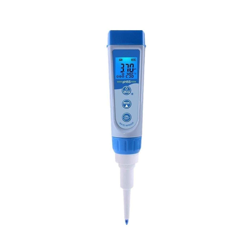 Qin Digital PH and Temperature Meter - High Accuracy Water Quality Tester for Drinking Water, Hydroponics, Pools, Spas & Aquariums | Perfect for Home, Lab, and Outdoor Water Testing