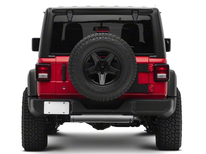 RED ROCK 4x4 Heavy Duty Tailgate Reinforcement Panel - Durable Support Bracket for Jeep Wrangler JL (2018-2020 Models) - Off-Road Adventure & Trail Riding Accessory
