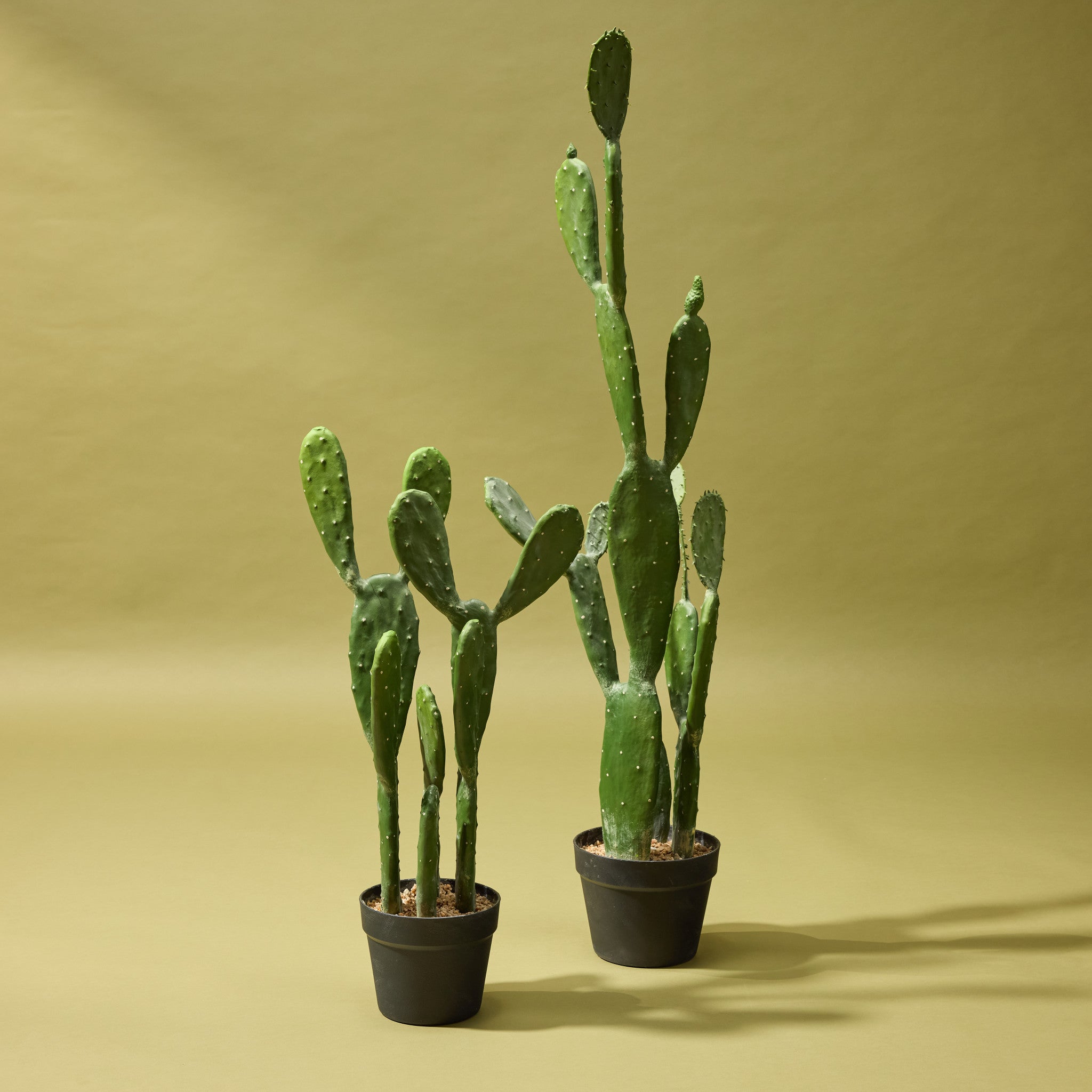 Artificial Pear Cactus Potted Plant for Home & Office Decor | 42 Inches Tall | Perfect for Indoor Greenery, Desert-Themed Decor, and Low-Maintenance Gardening