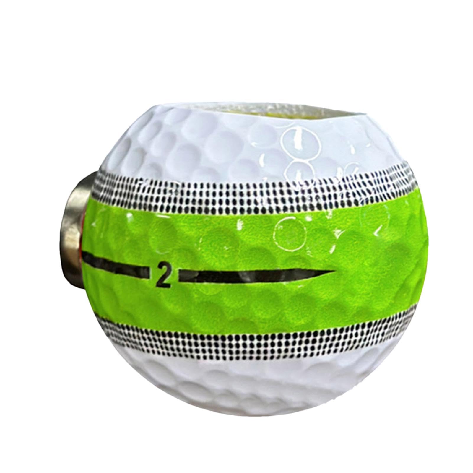 Magnetic Golf Ball Cigarette Holder - Portable & Secure Golf Cart Accessory for Golfers | Perfect for On-Course Smoking Breaks & Golf Outings