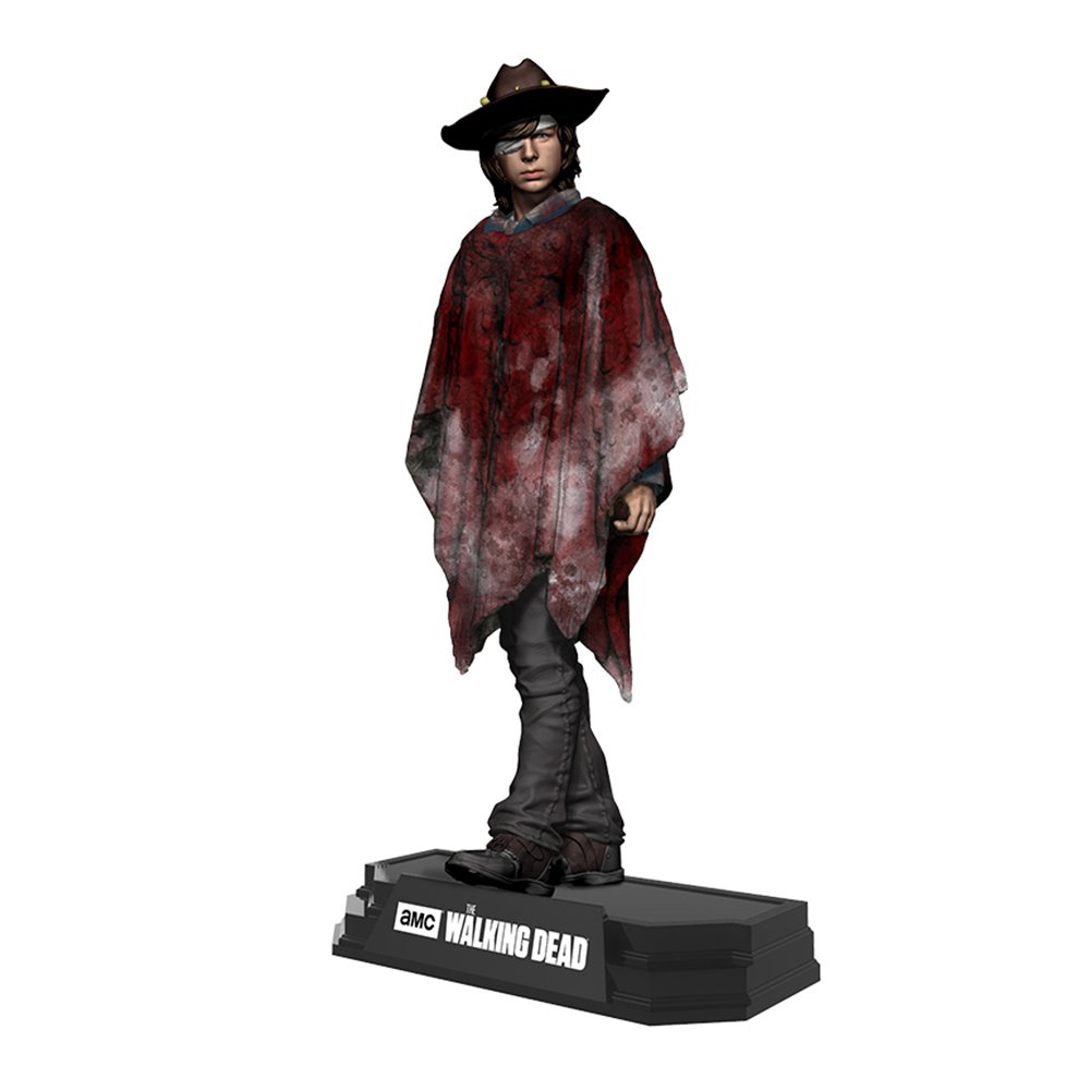 McFarlane Toys The Walking Dead Carl Grimes 7-Inch Action Figure - Highly Detailed Collectible Toy for Fans, TV Show Merchandise - Perfect for Display, Gifts, and Action Figure Collections