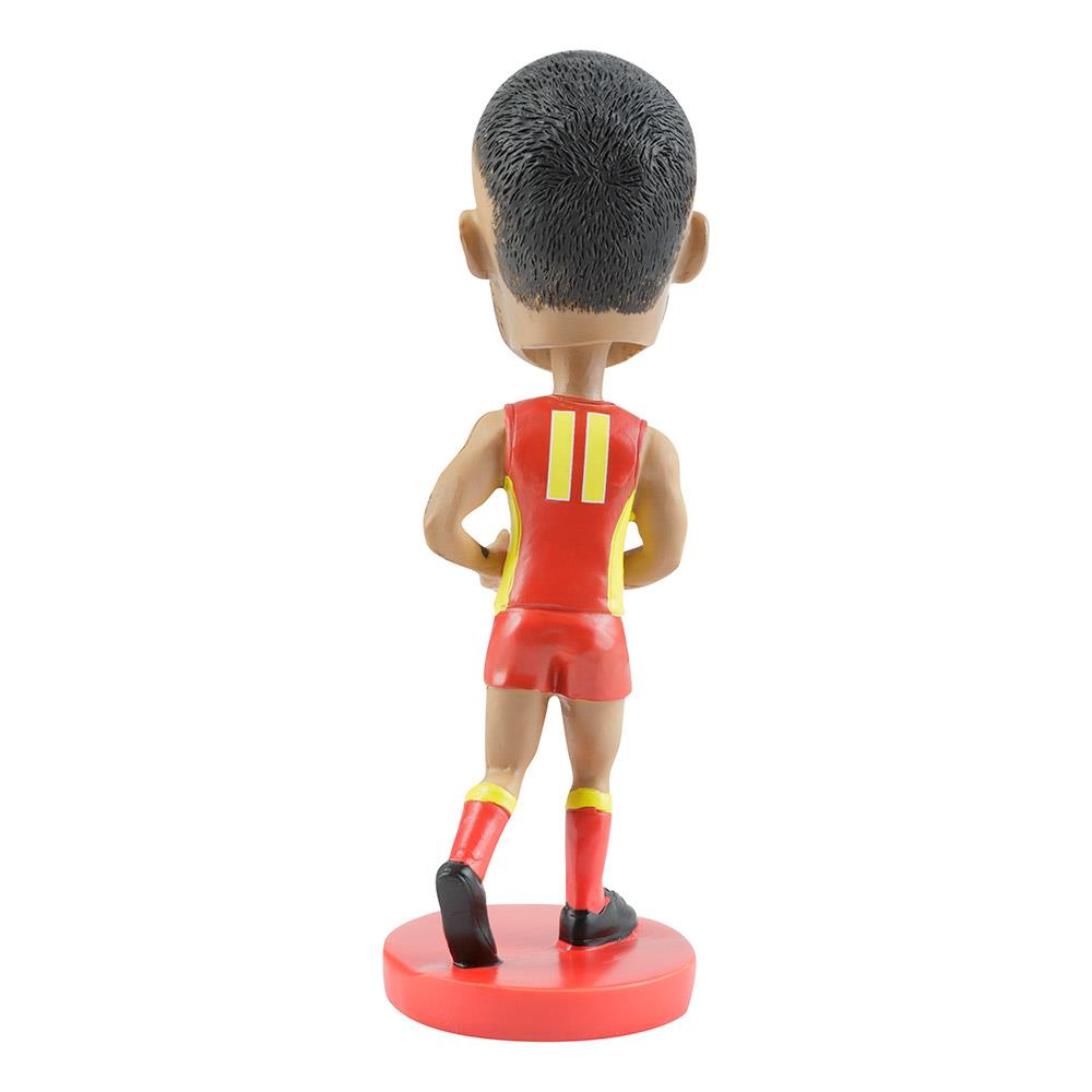 AFL Gold Coast Suns Touk Miller Bobblehead - Collectible Figurine for AFL Fans - Perfect for Home Decor, Office Display, and Sports Memorabilia Collection