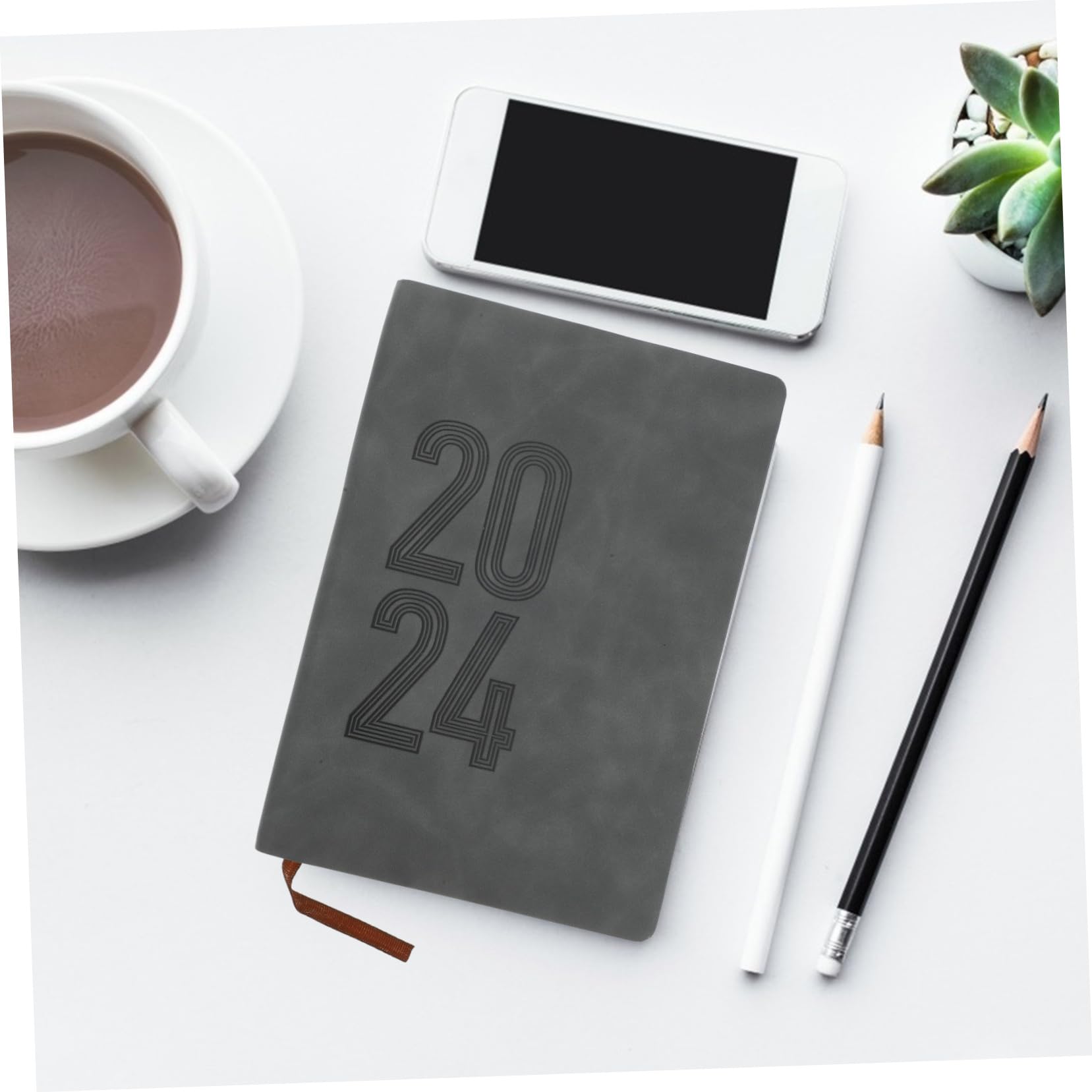 Jojofuny 2023-2025 Spiral Bound Planner - 12 Month Calendar, Weekly Agenda Notebook with Focus Notes for Students & Professionals | Perfect for School, Office, Business Planning & Daily Organization