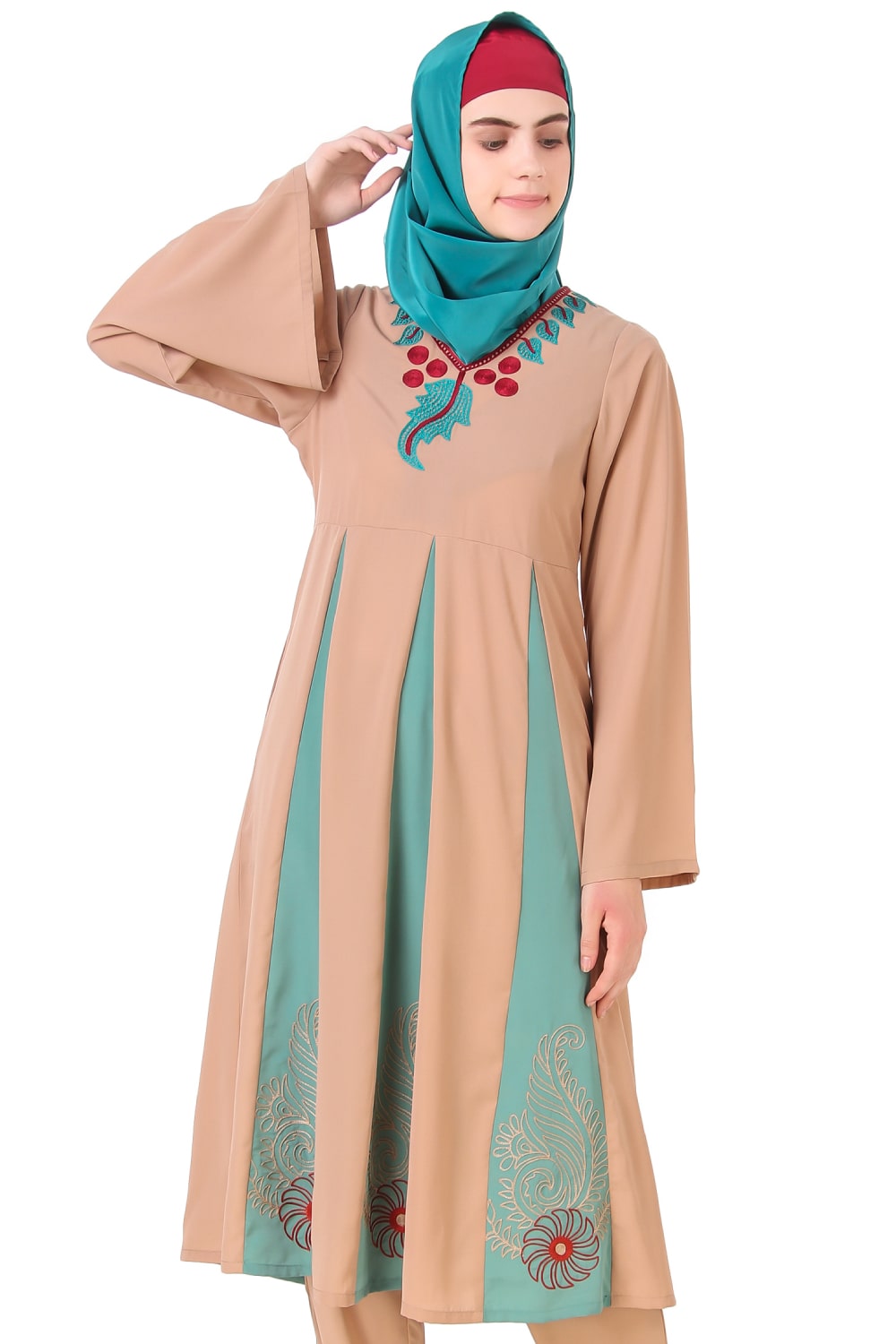 Jameelah Tunic Women's Flowy Boho Blouse - Perfect for Casual Wear, Beach Cover Up & Summer Outfits