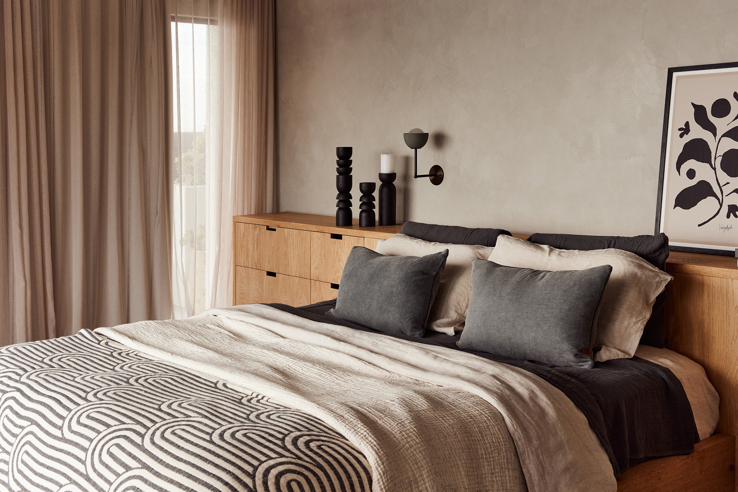 Enes Cotton Bedcover | Soft & Breathable Bedspread for All Seasons | Perfect for Home, Hotel, and Guest Room Decor