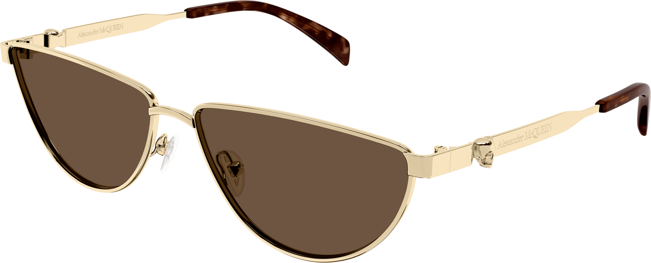 Alexander McQueen AM0456S Sunglasses - Luxury Designer Shades for Women & Men - UV Protection & Fashion Statement for Outdoor, Travel & Everyday Wear