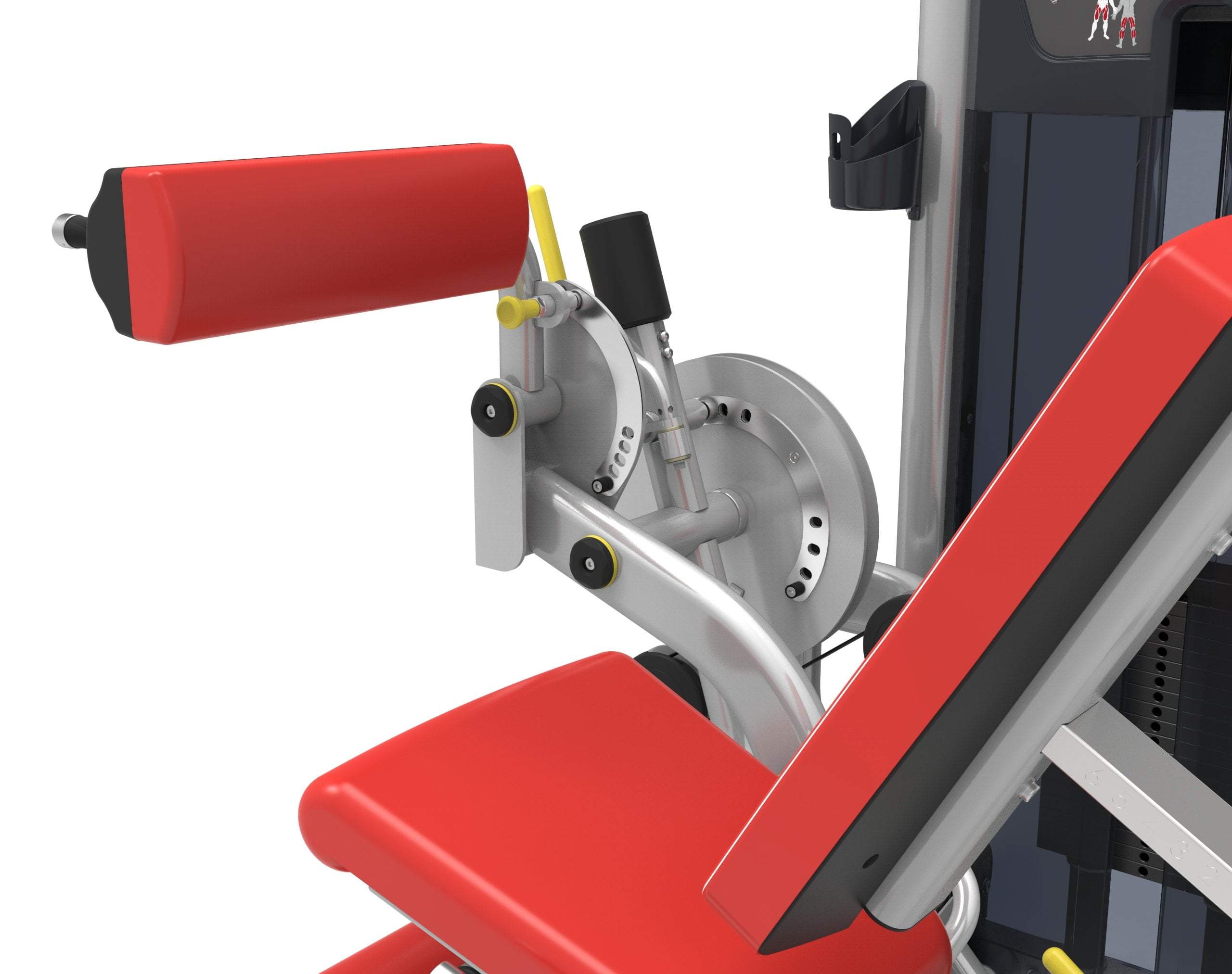 Impulse Leg Extension and Leg Curl Machine - 235lb Weight Stack for Home Gym Strength Training - Perfect for Leg Workouts, Muscle Building, and Fitness Enthusiasts