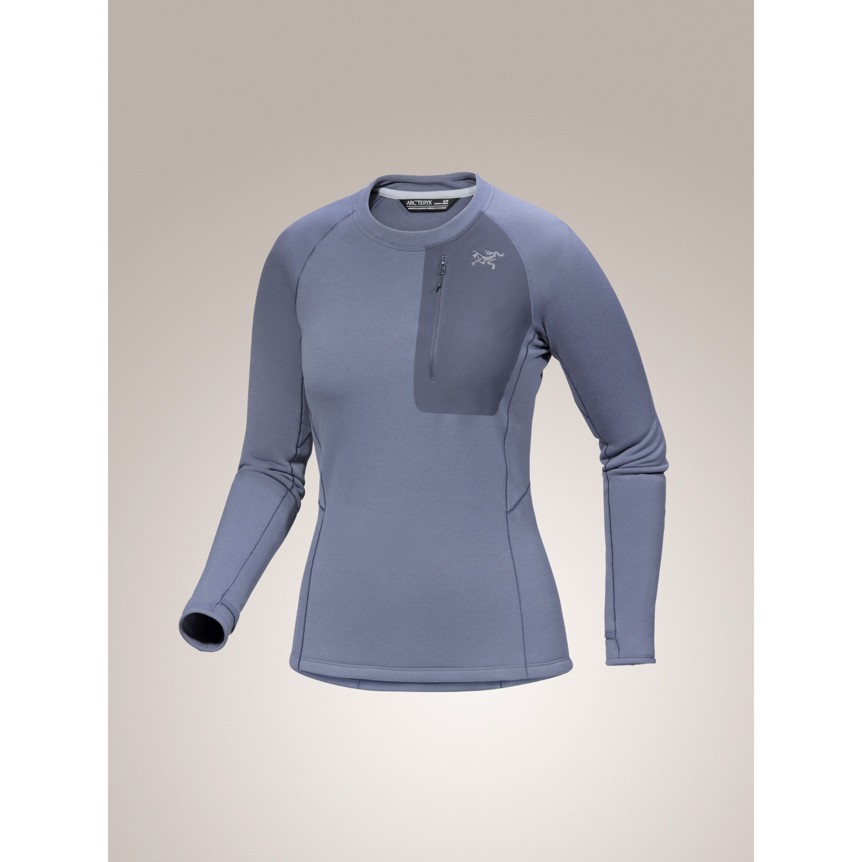 Arc'teryx Women's Kyanite Baselayer Crew Neck - Lightweight Merino Wool Thermal Top for Hiking, Skiing & Outdoor Activities