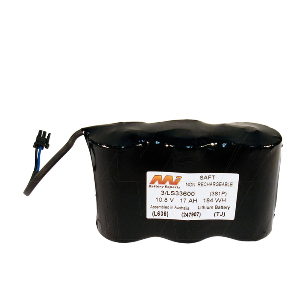 10.8V 17Ah Lithium Battery for PLC & CNC Machines - High Capacity Rechargeable Power Supply for Industrial Automation Equipment