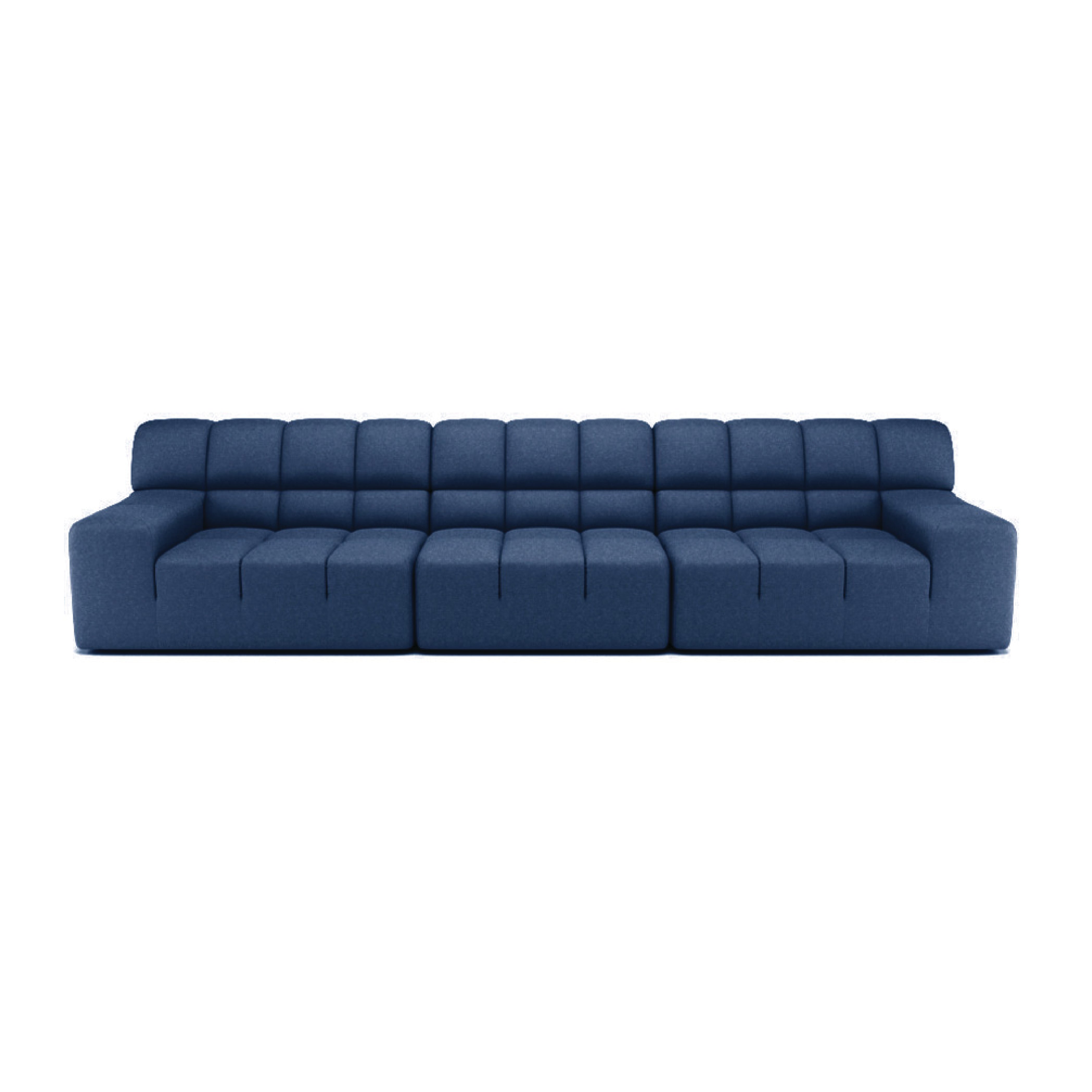 Roger 4-Piece Modular Sectional Sofa Set - Modern L-Shaped Couch with Reversible Chaise for Living Room, Lounge & Home Theater